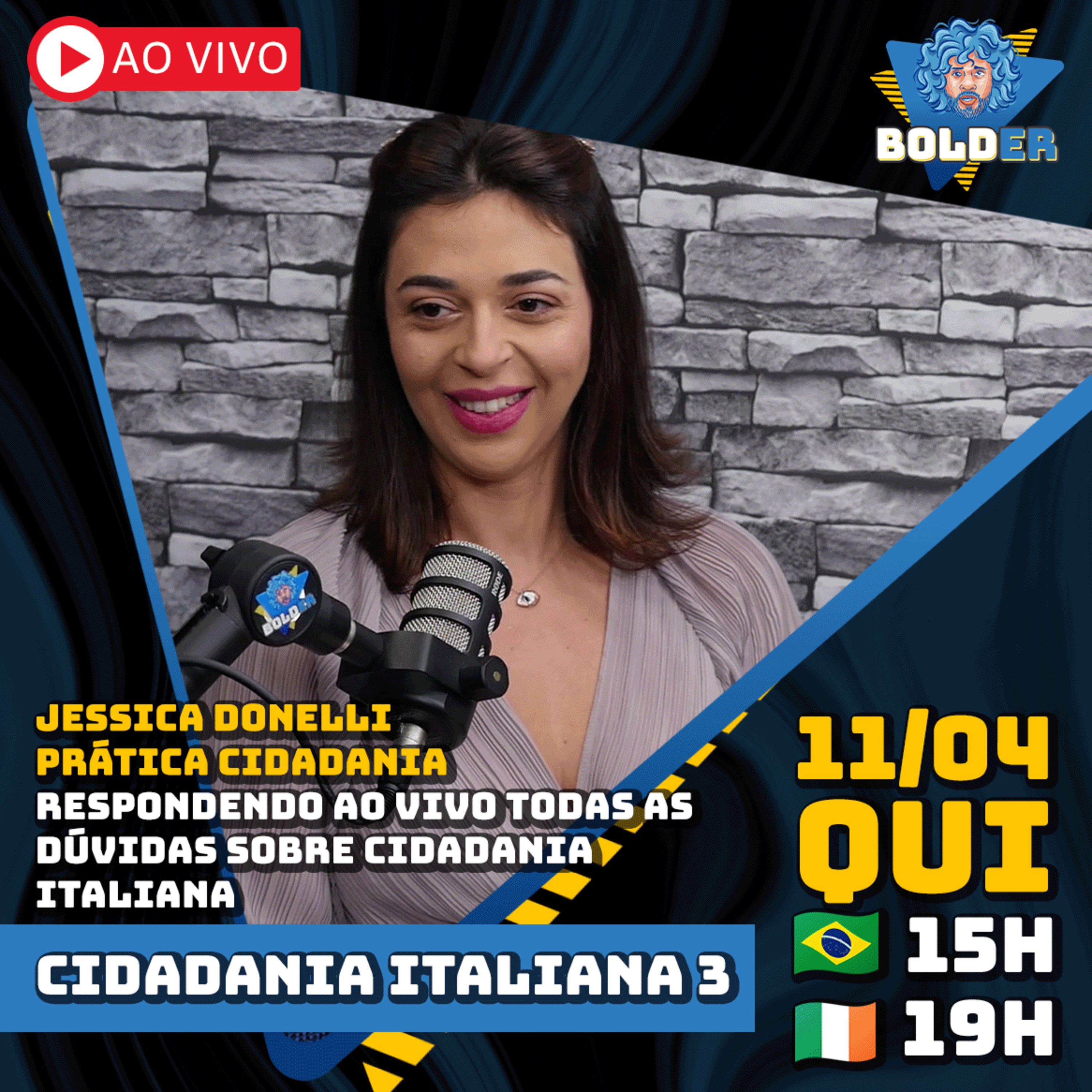 TUDO O QUE VOCÊ QUER SABER SOBRE CIDADANIA ITALIANA - Bolder Cidadania Italiana 3 episode artwork