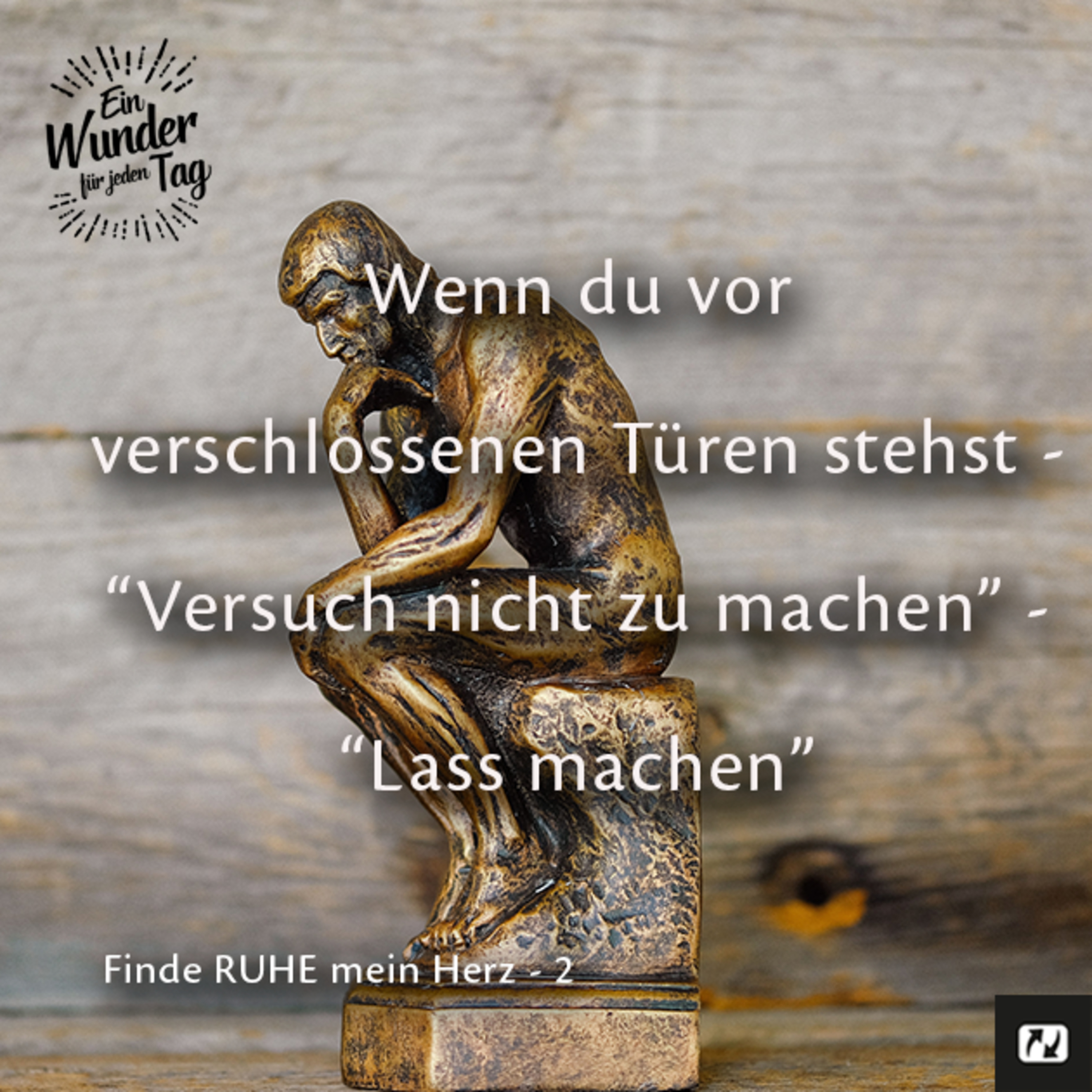 Ein Wunder für jeden Tag