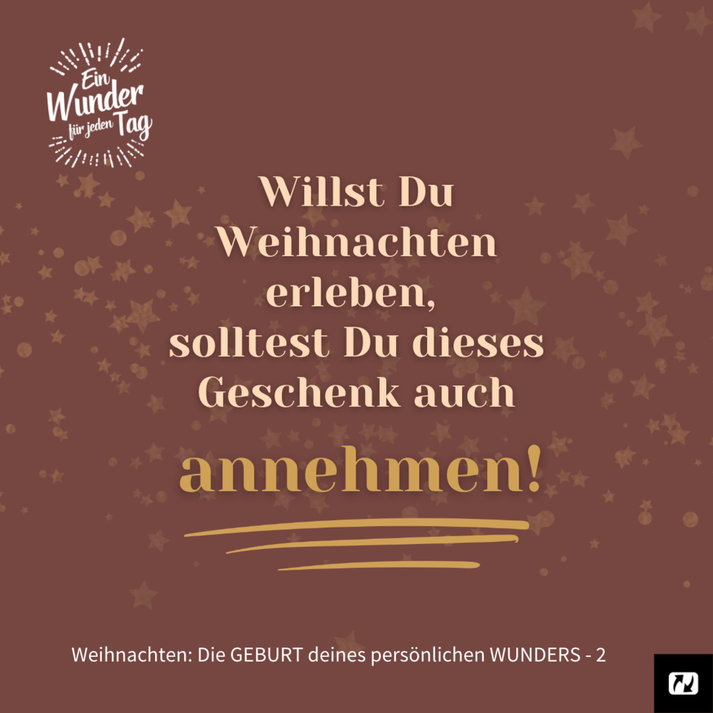 Ein Wunder für jeden Tag