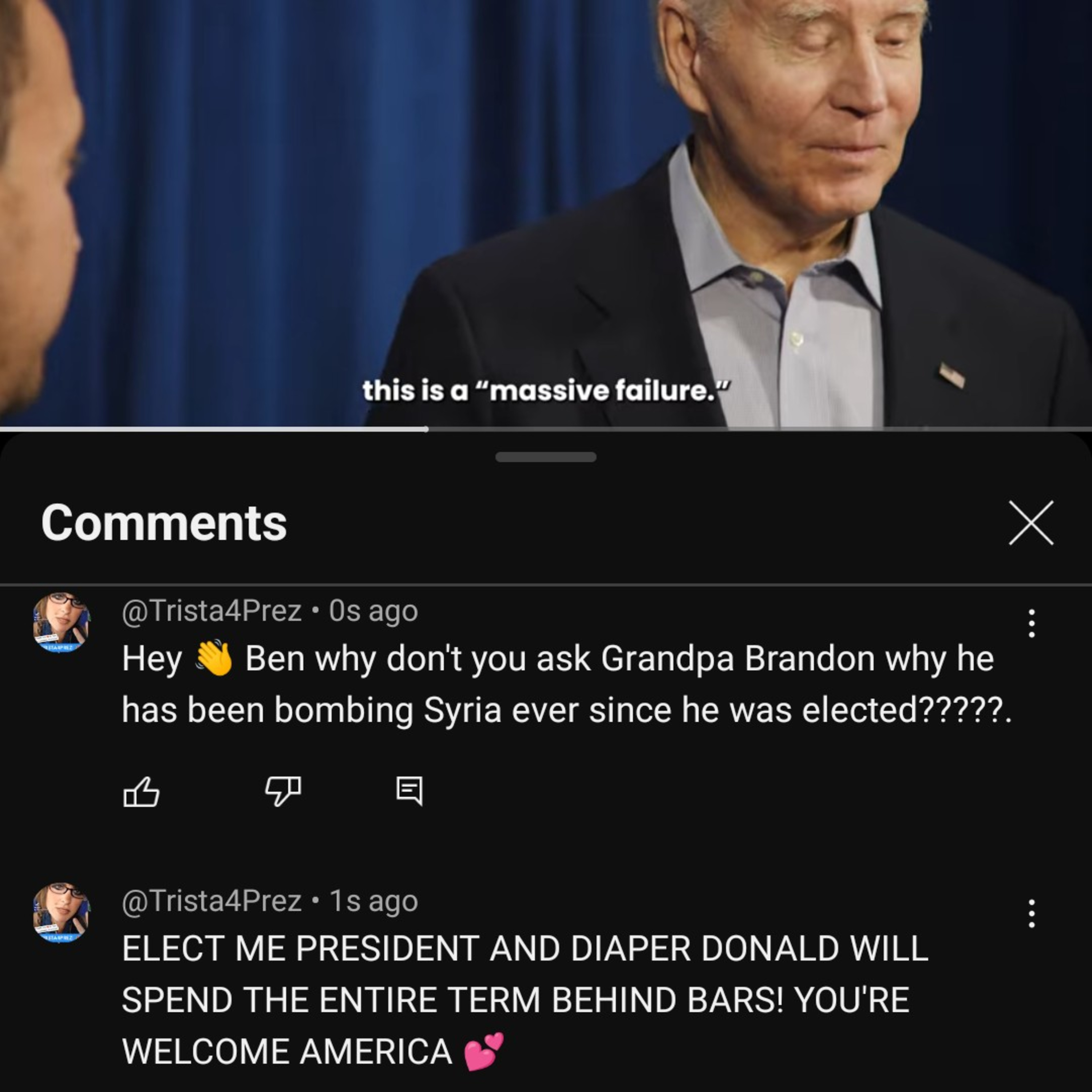 #TRISTA4SHERIFF + Prez! POLITICSAF!🔥HOT ON TRAIL OF💩🤡 GOIN2FNJAIL!🔐#art #music #CoMeDy #HERstory