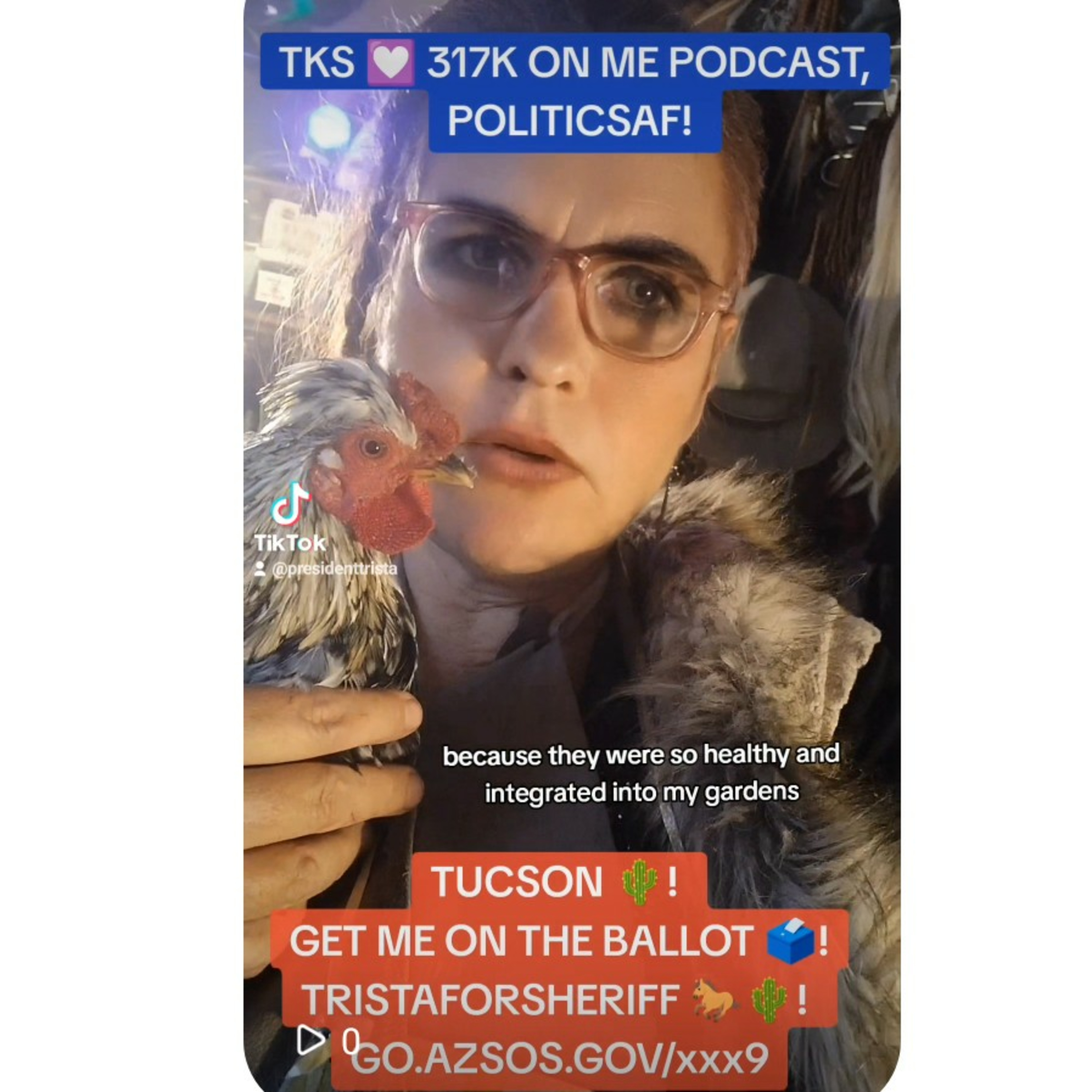 #TRISTA4SHERIFF + Prez! POLITICSAF!🔥HOT ON TRAIL OF💩🤡 GOIN2FNJAIL!🔐#art #music #CoMeDy #HERstory