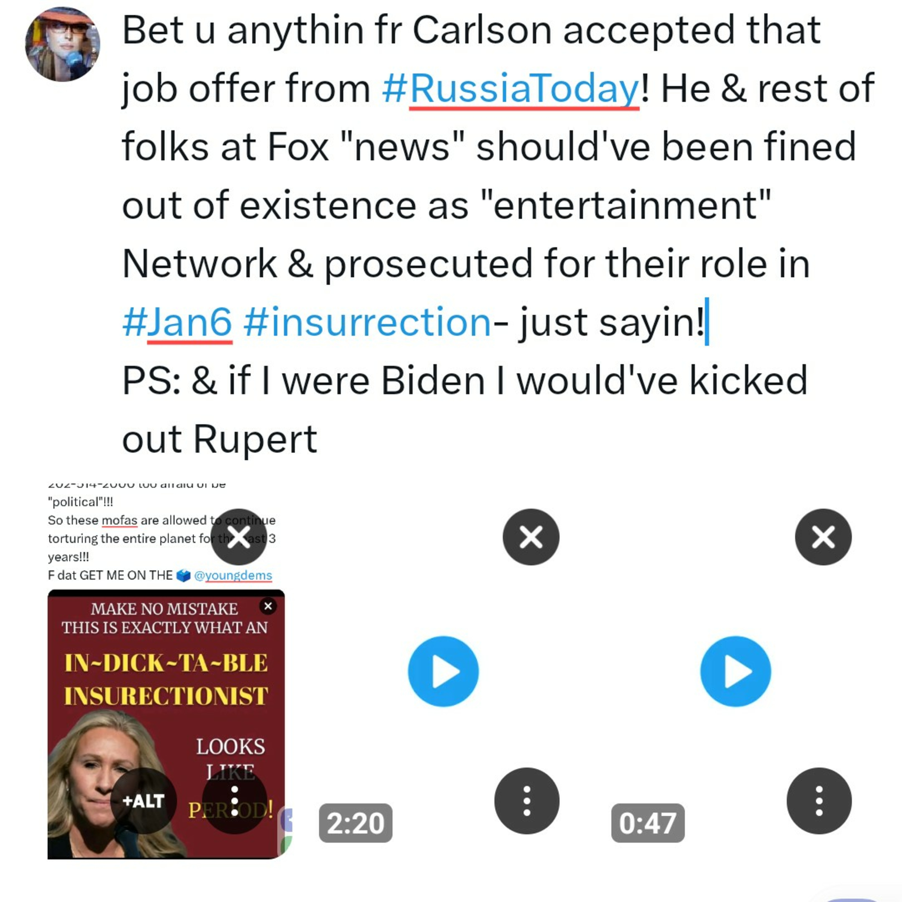 #TRISTA4SHERIFF + Prez! POLITICSAF!🔥HOT ON TRAIL OF💩🤡 GOIN2FNJAIL!🔐#art #music #CoMeDy #HERstory