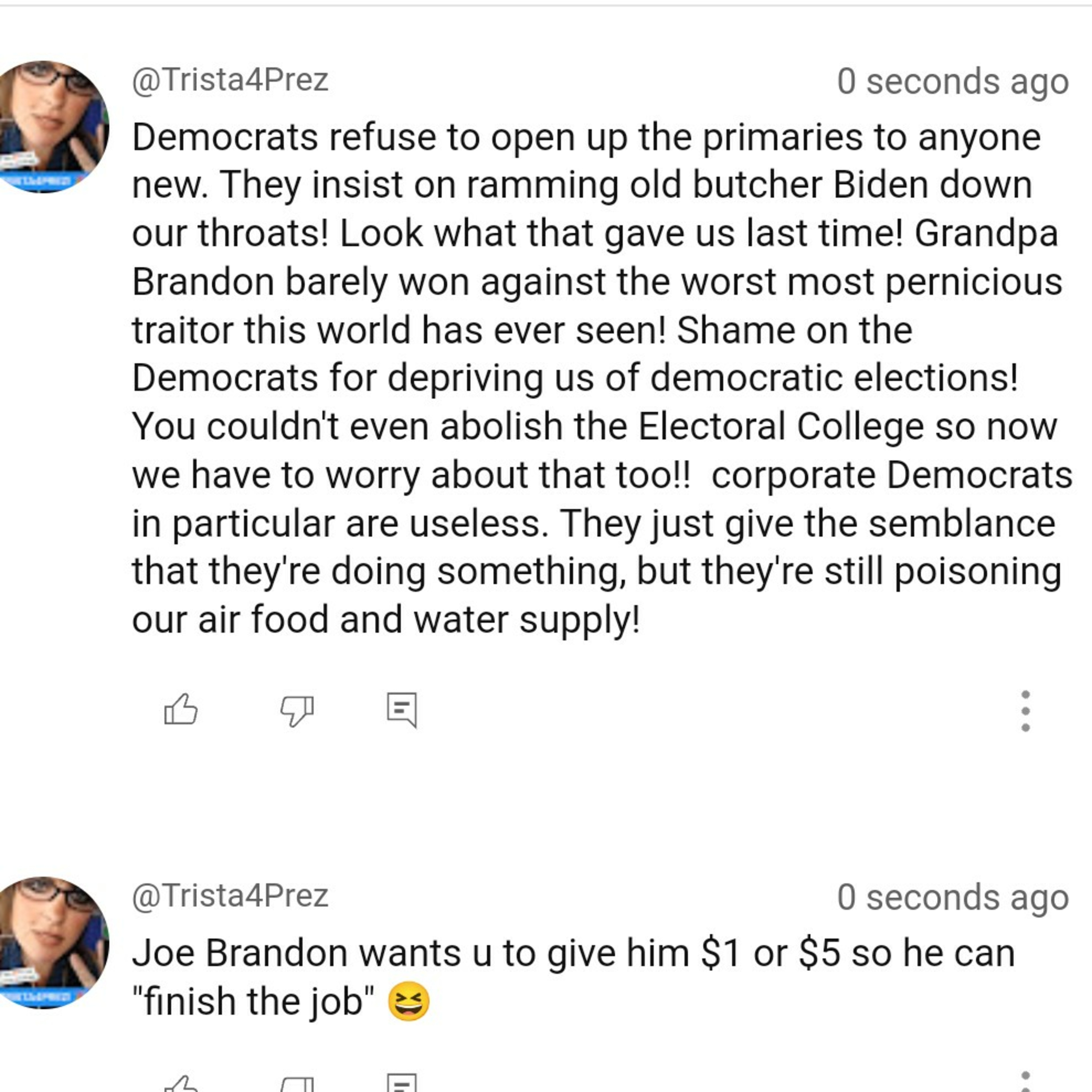 #TRISTA4SHERIFF + Prez! POLITICSAF!🔥HOT ON TRAIL OF💩🤡 GOIN2FNJAIL!🔐#art #music #CoMeDy #HERstory
