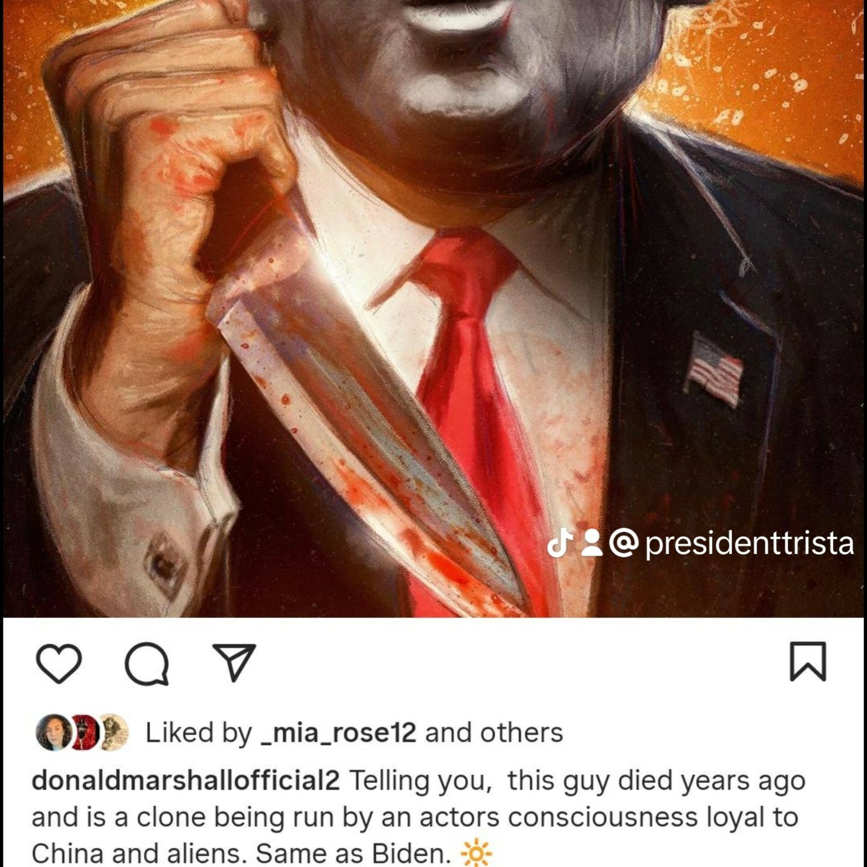 #TRISTA4SHERIFF + Prez! POLITICSAF!🔥HOT ON TRAIL OF💩🤡 GOIN2FNJAIL!🔐#art #music #CoMeDy #HERstory