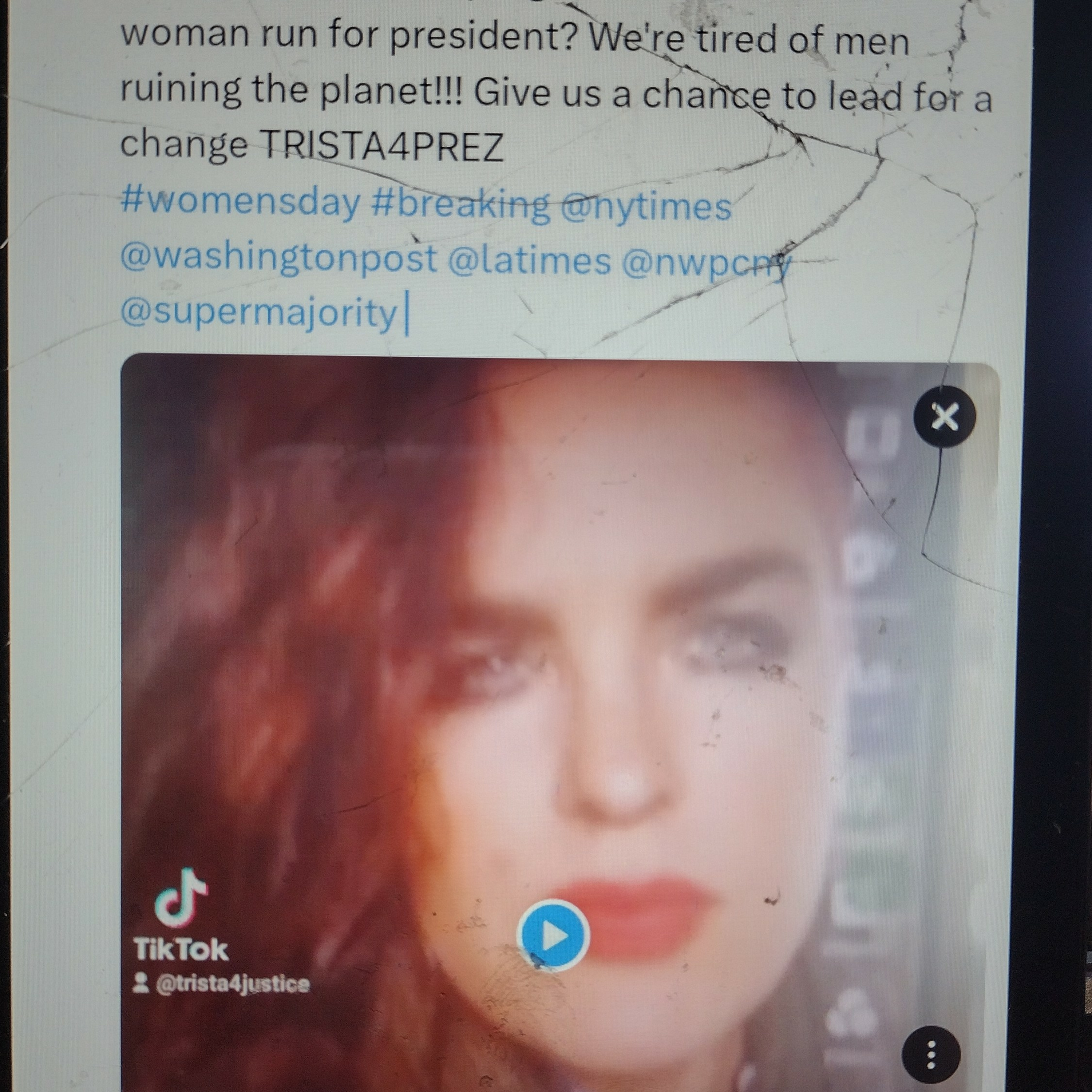 #TRISTA4SHERIFF + Prez! POLITICSAF!🔥HOT ON TRAIL OF💩🤡 GOIN2FNJAIL!🔐#art #music #CoMeDy #HERstory