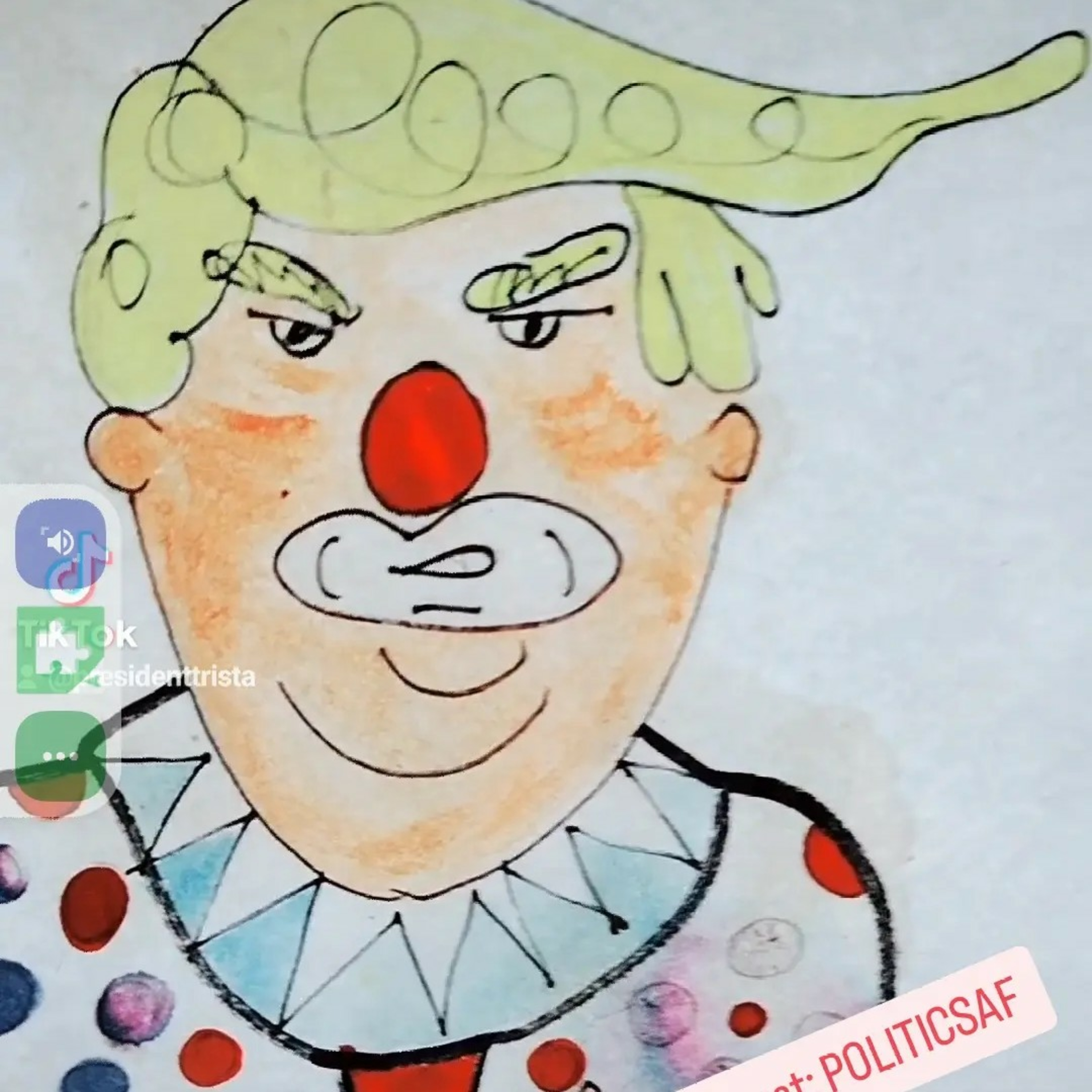 #TRISTA4SHERIFF + Prez! POLITICSAF!🔥HOT ON TRAIL OF💩🤡 GOIN2FNJAIL!🔐#art #music #CoMeDy #HERstory