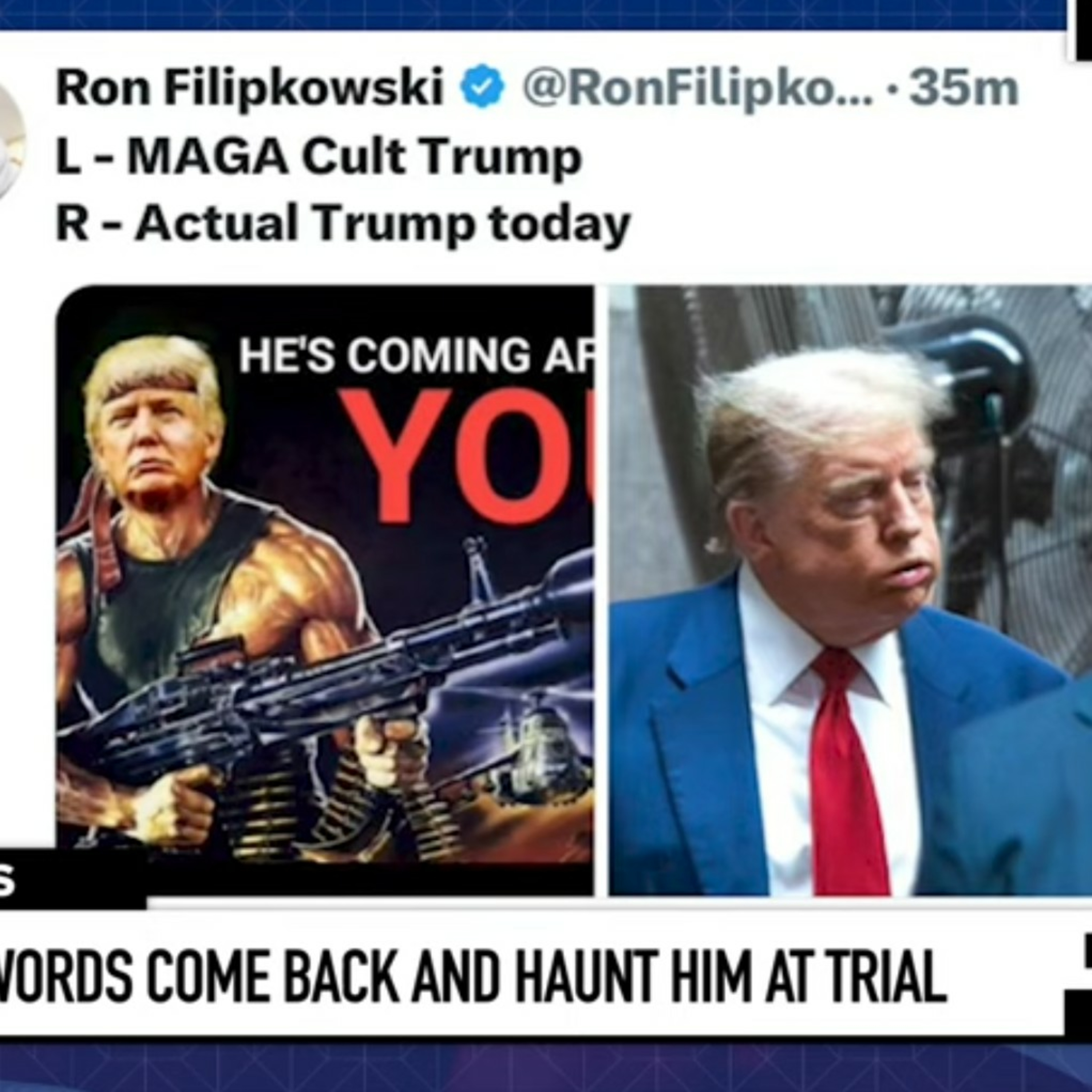 #MSNBC ARI MELBER THE BEAT COMMENTARY ON TRUMP TRIALS! #BREAKING