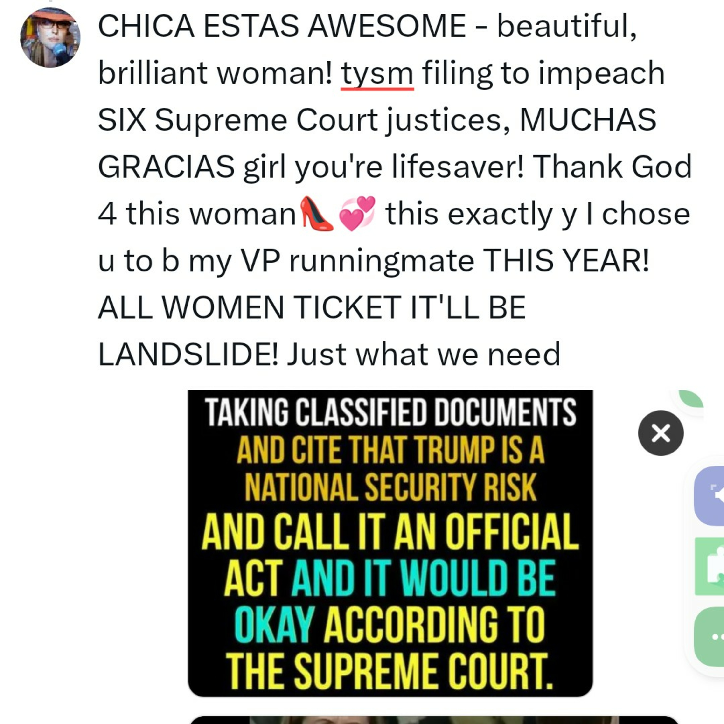 #TRISTA4SHERIFF + Prez! POLITICSAF!🔥HOT ON TRAIL OF💩🤡 GOIN2FNJAIL!🔐#art #music #CoMeDy #HERstory