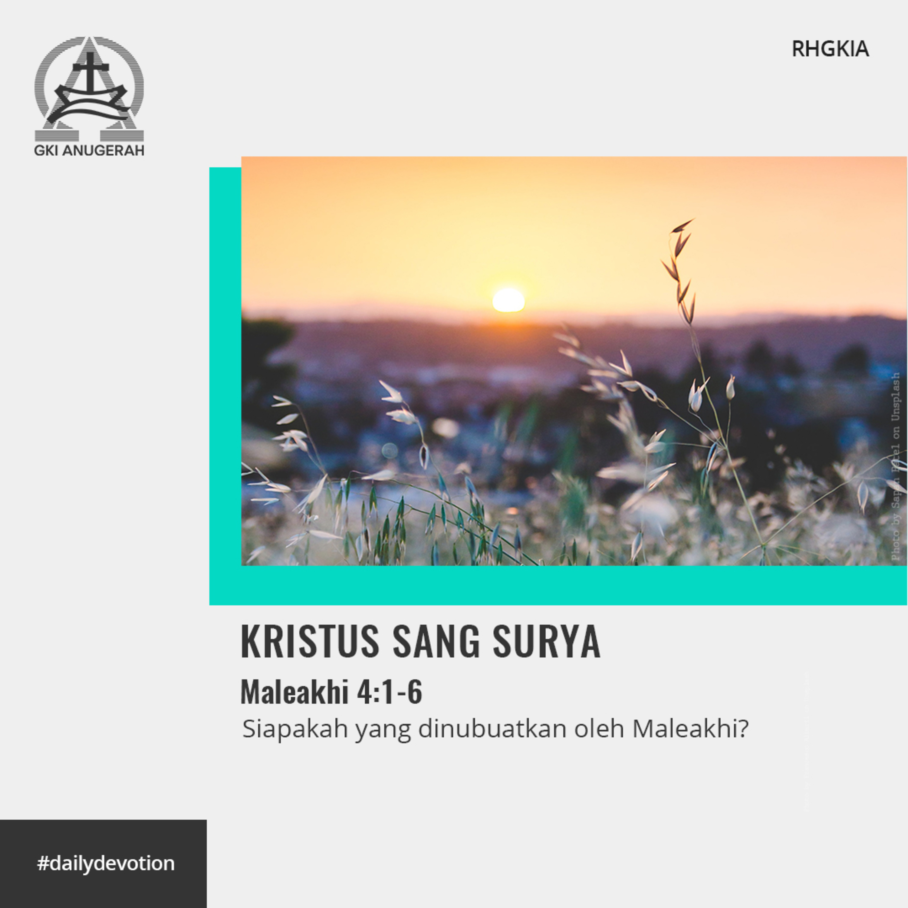 RHGKIA - Renungan Harian GKI Anugerah