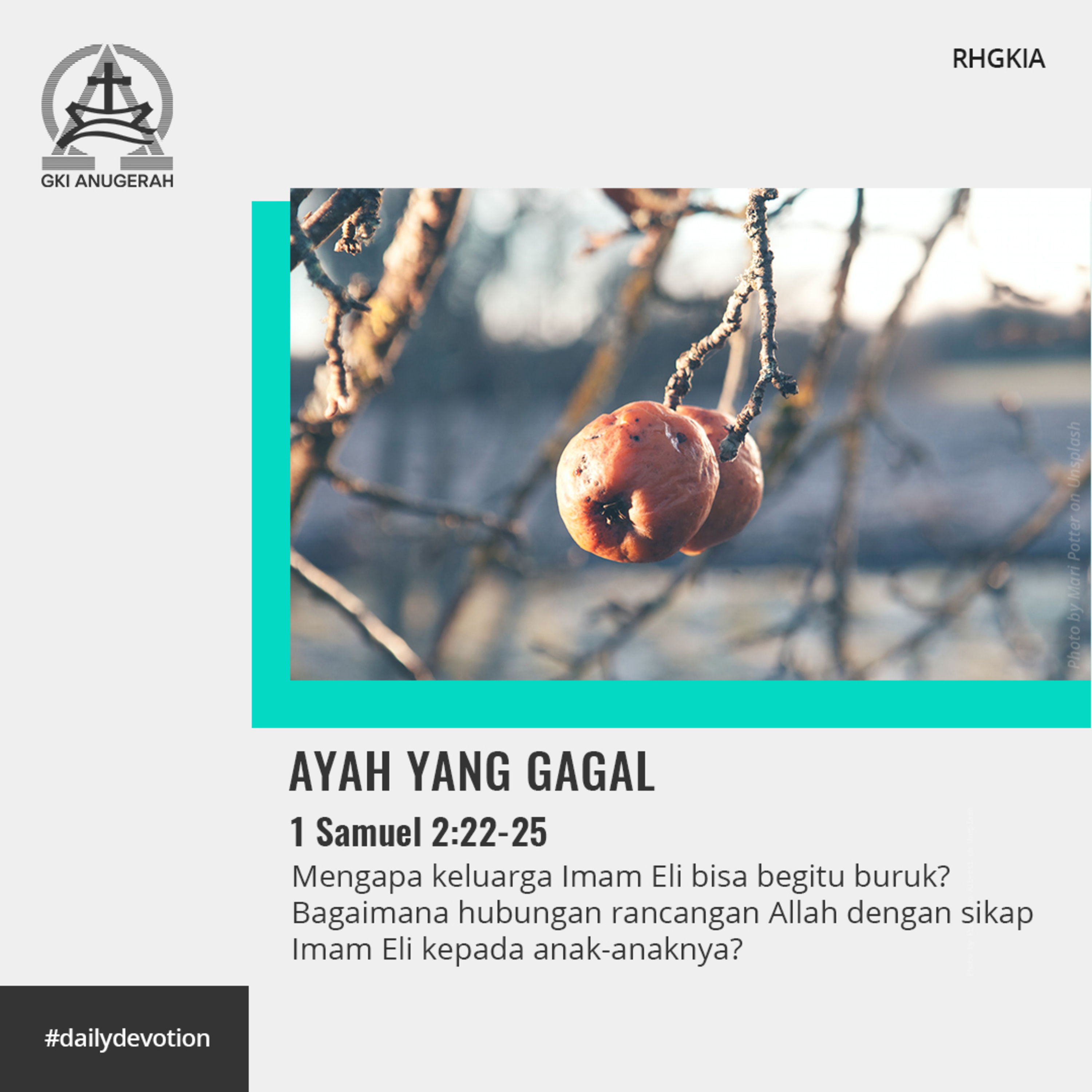RHGKIA - Renungan Harian GKI Anugerah