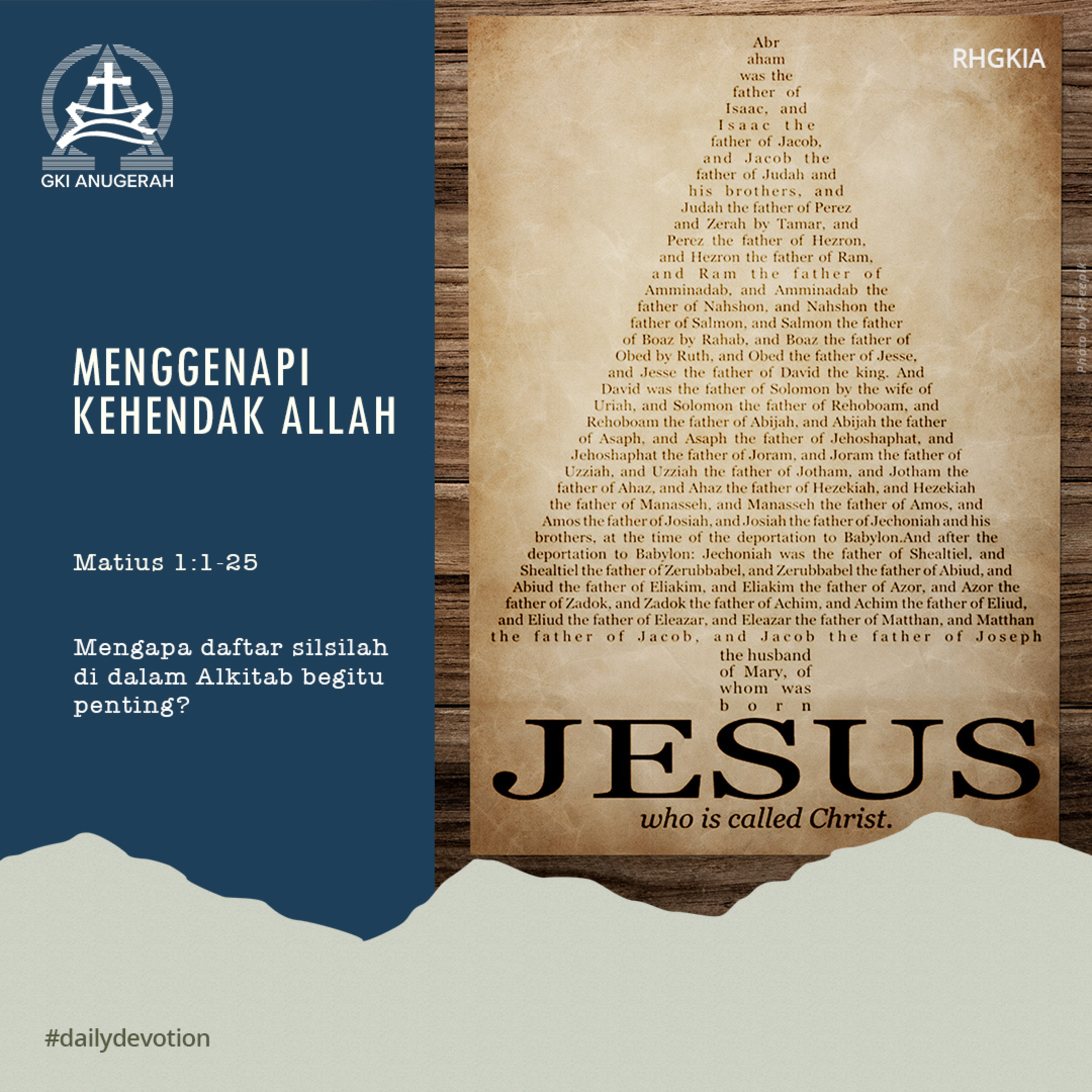 RHGKIA - Renungan Harian GKI Anugerah