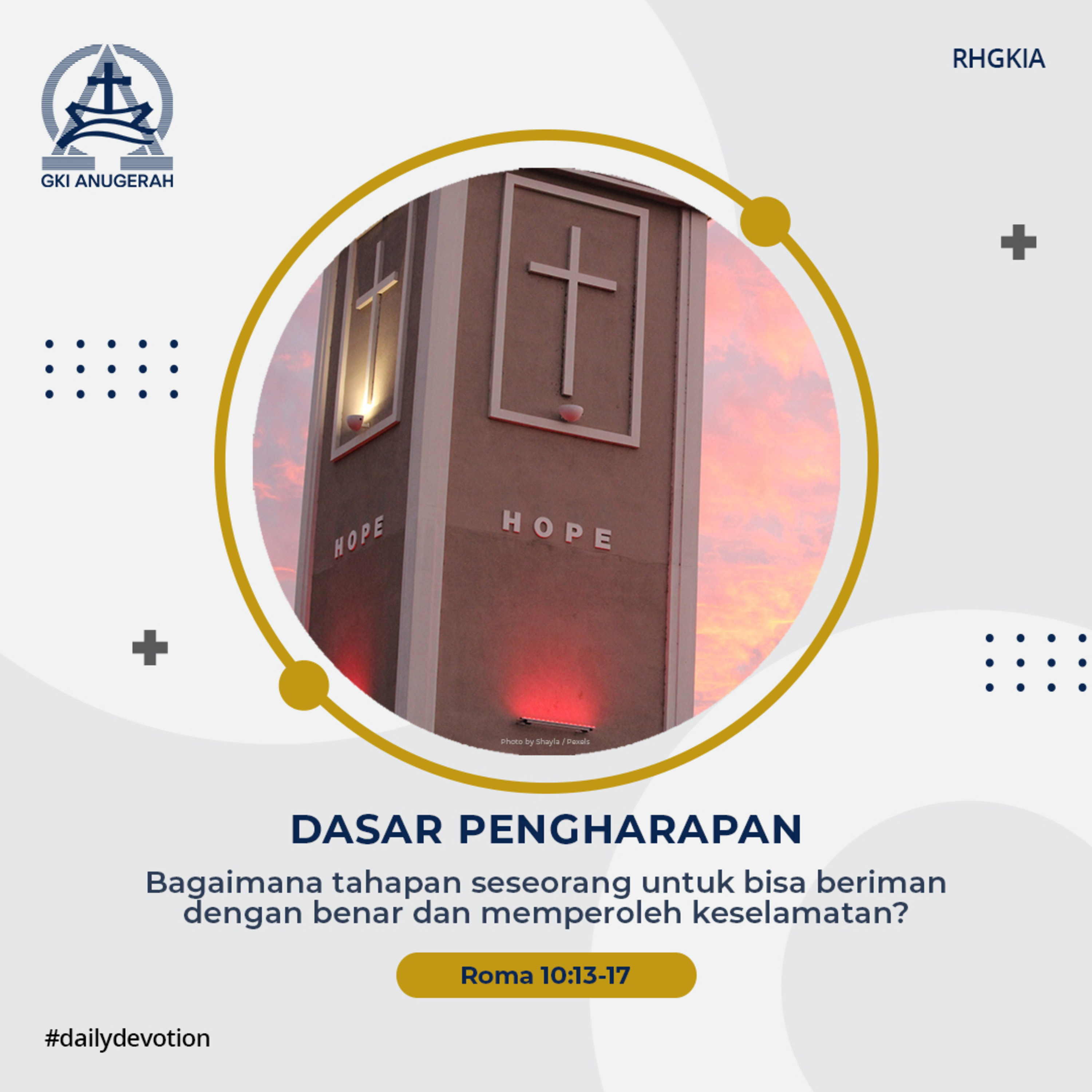 RHGKIA - Renungan Harian GKI Anugerah