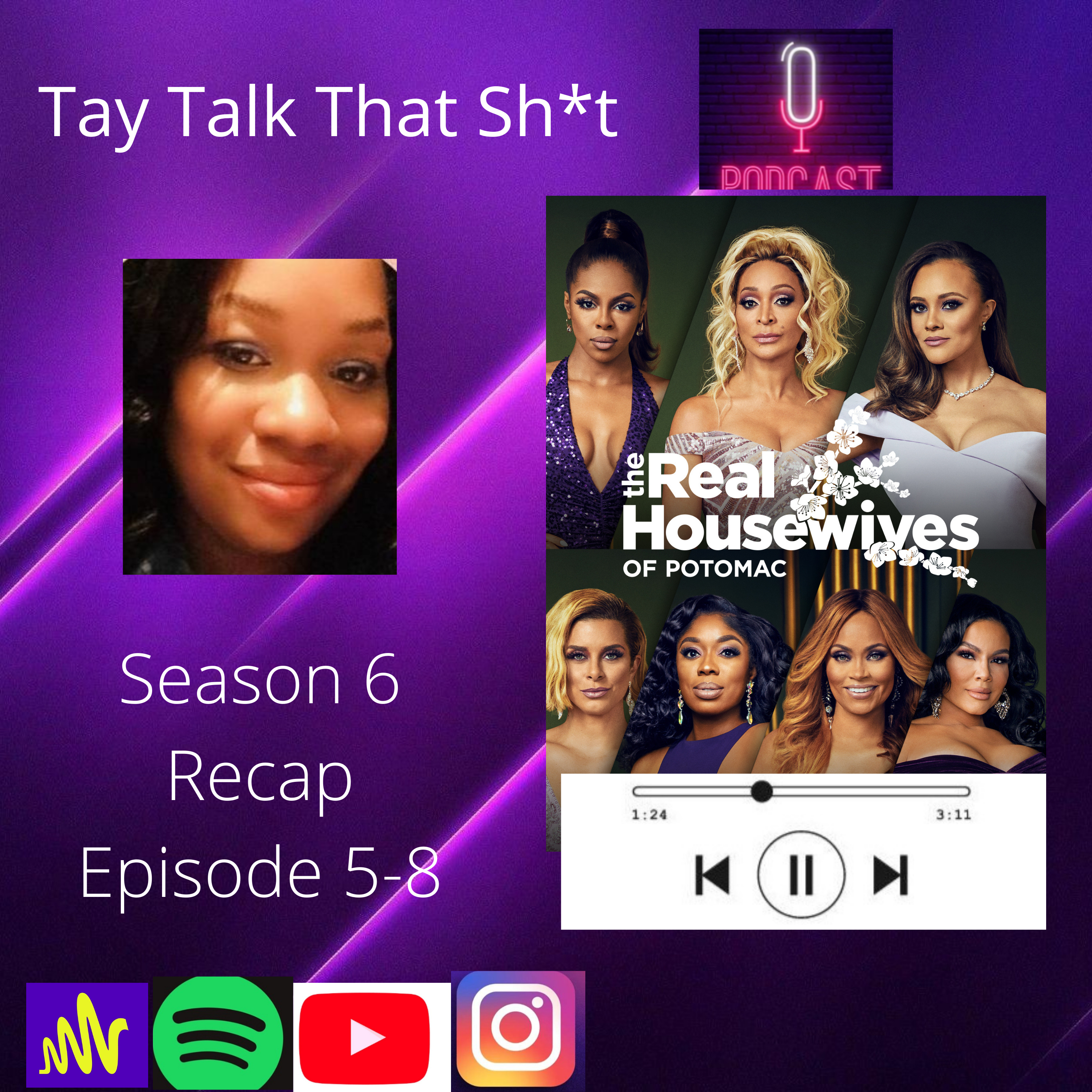 The Real Housewives Of Potomac Recap Season 6 Episode 5-8 episode artwork