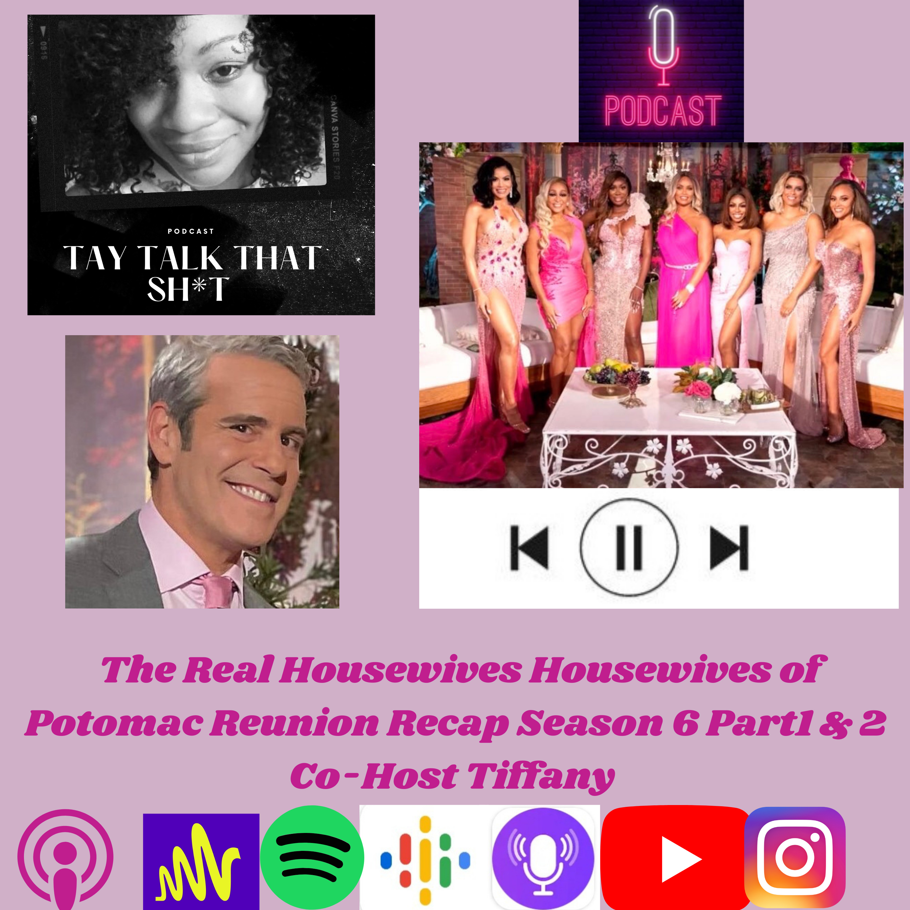 The RHOP Reunion Recaps Season 6 Part 1- 2 Co-Host Tiffany episode artwork
