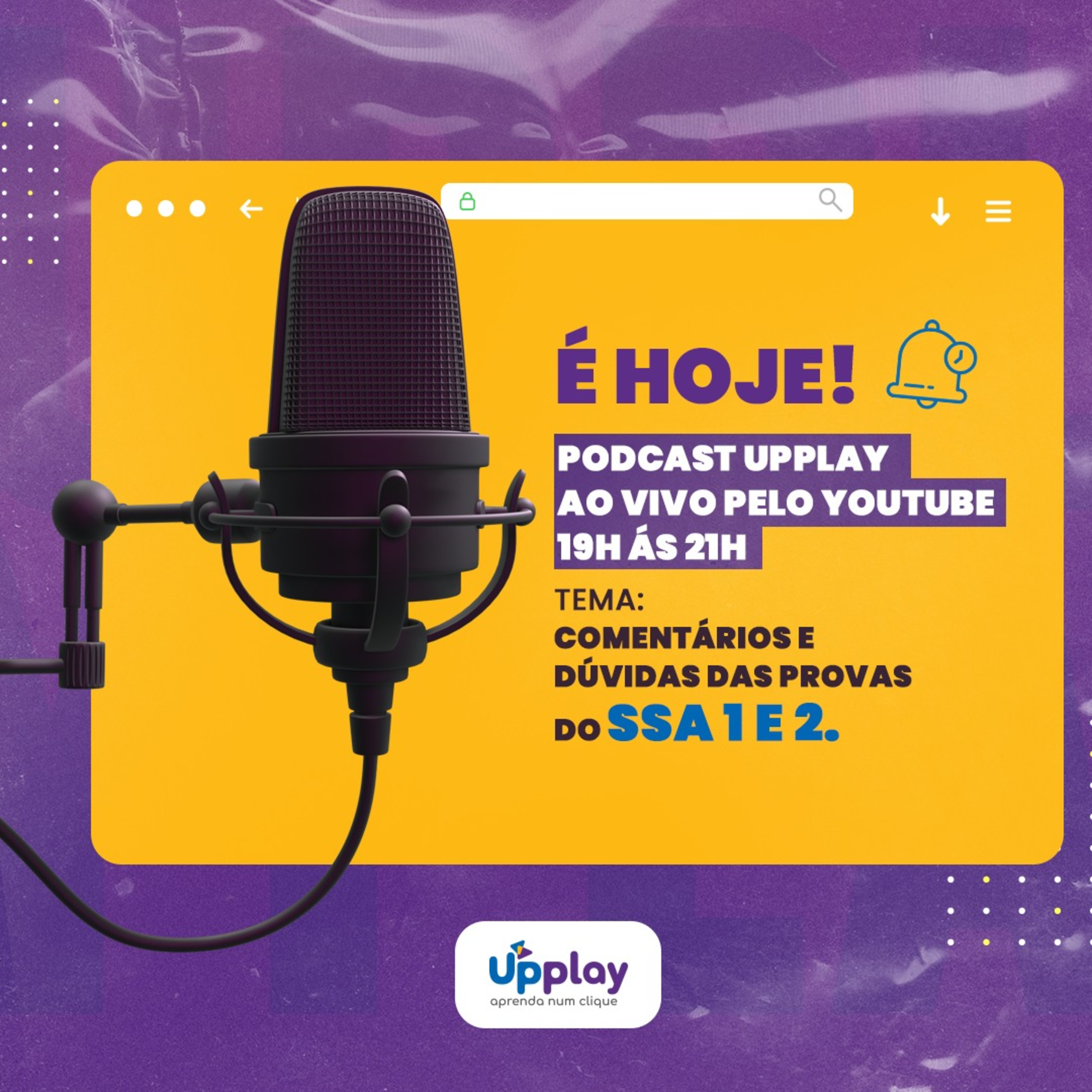Comentando a prova do SSA1 e SSA2 ( Segundo dia )  episode artwork