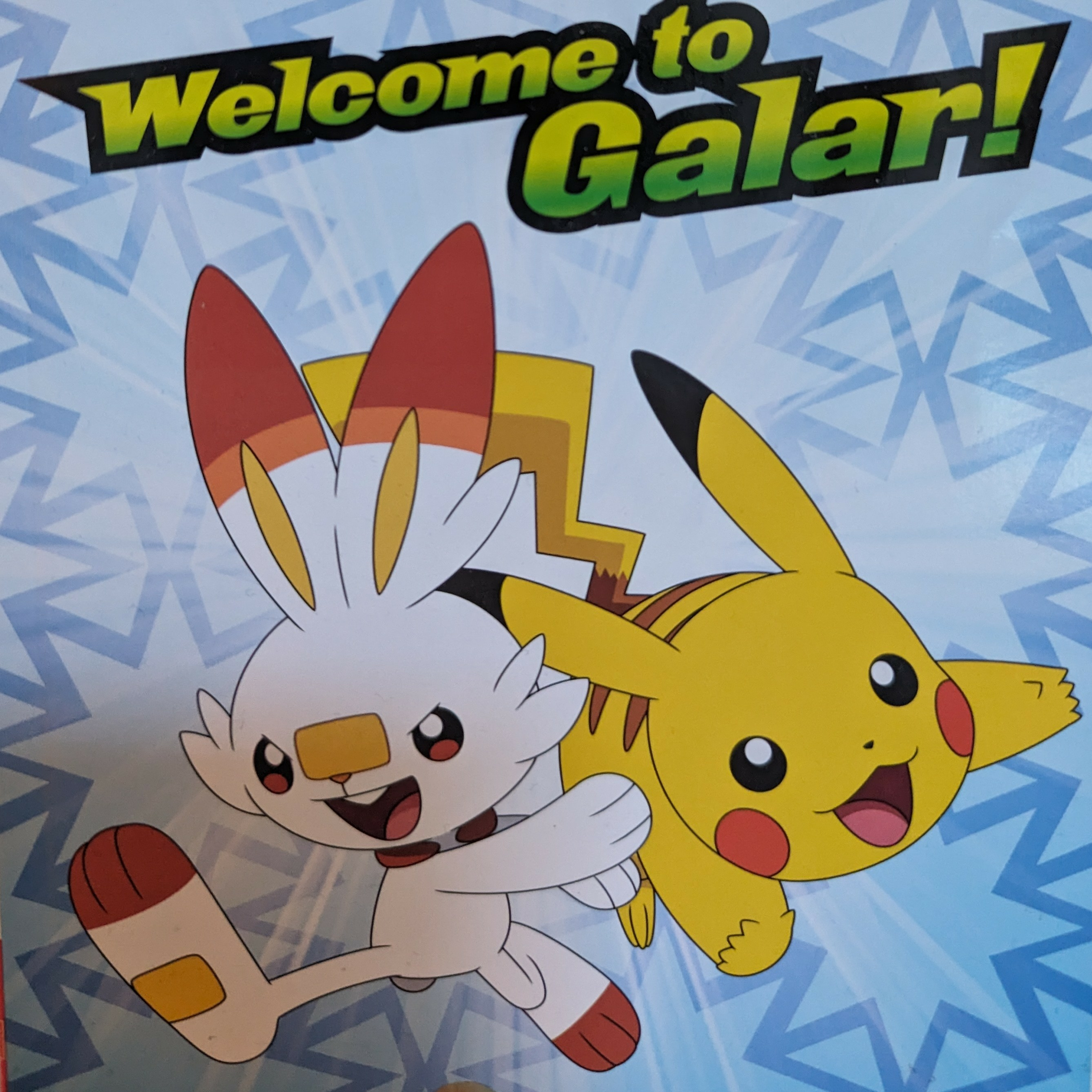 Pokemon welcome to the Galar region.