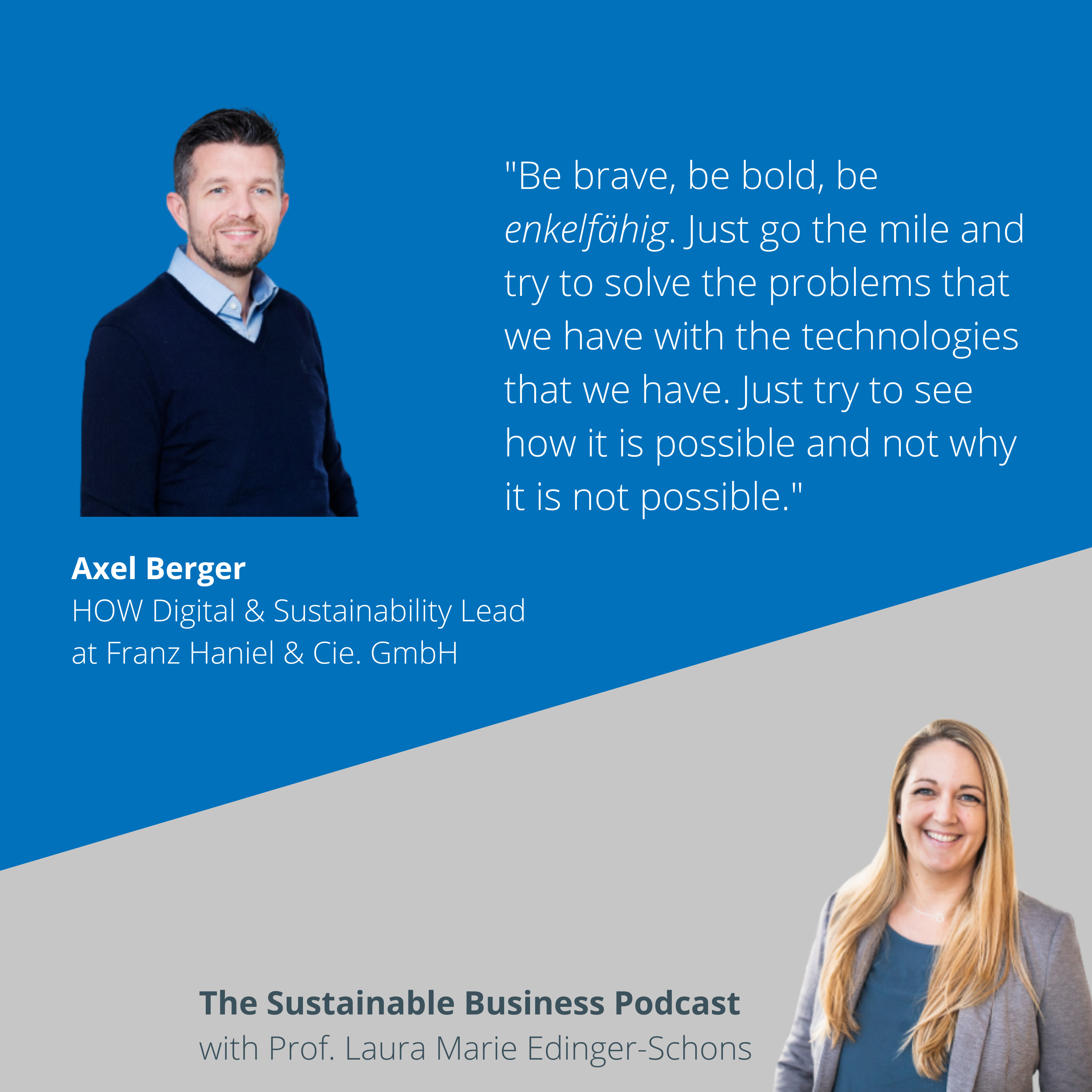 The Sustainable Business Podcast