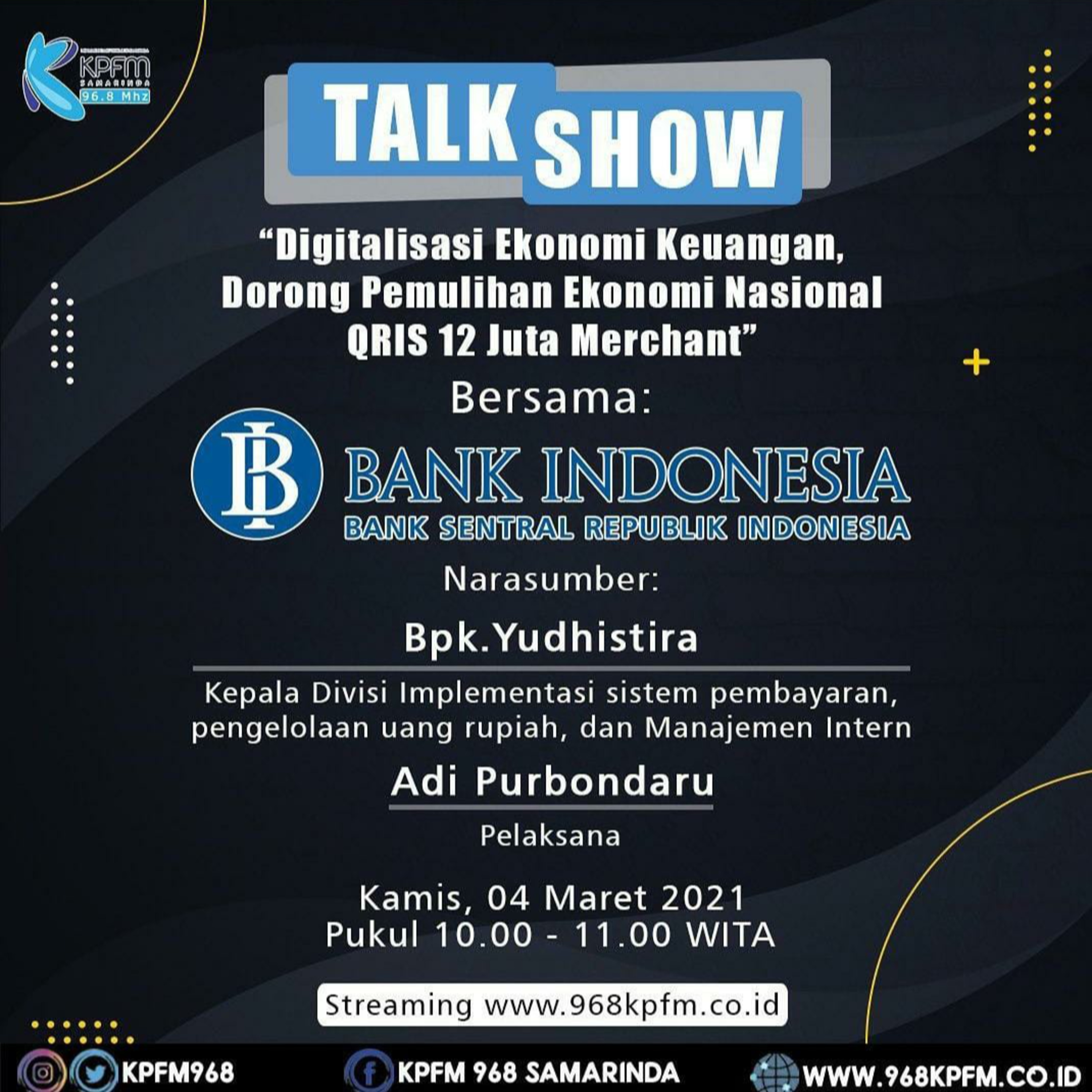 Ngobrol: Digitalisasi Ekonomi Keuangan, Dorong Pemulihan Ekonomi Nasional QRIS 12 Juta Merchant episode artwork