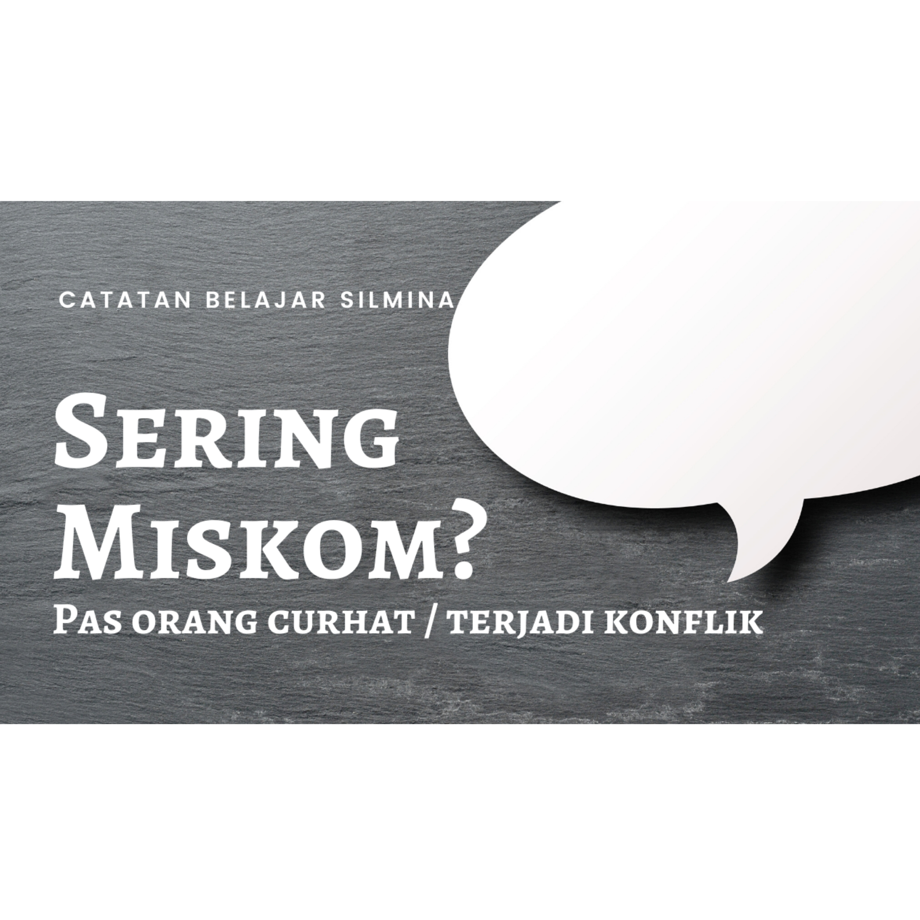 Sering Miskom?