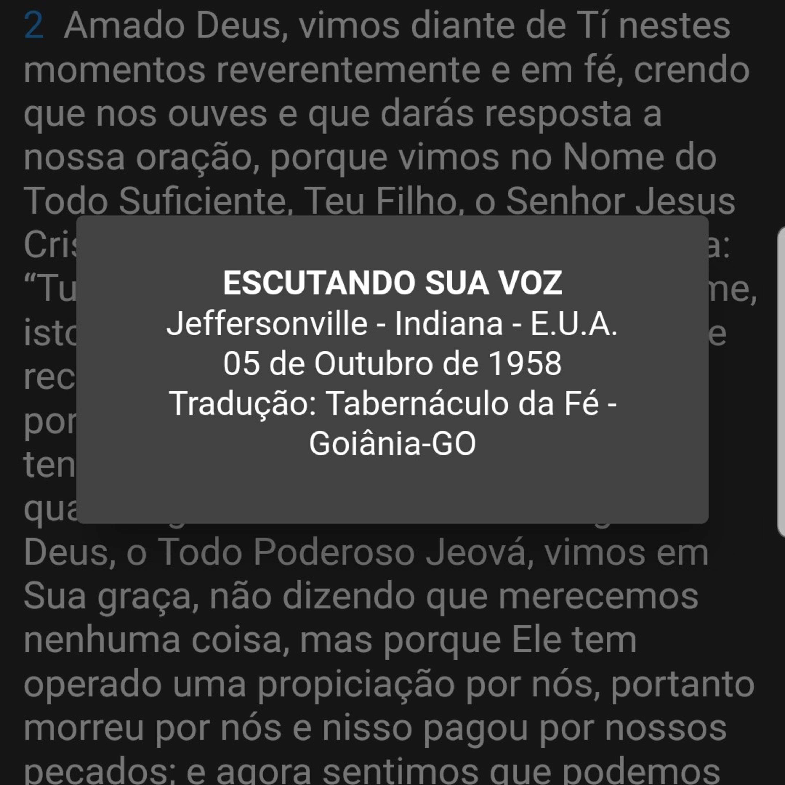 Escutando sua voz  episode artwork