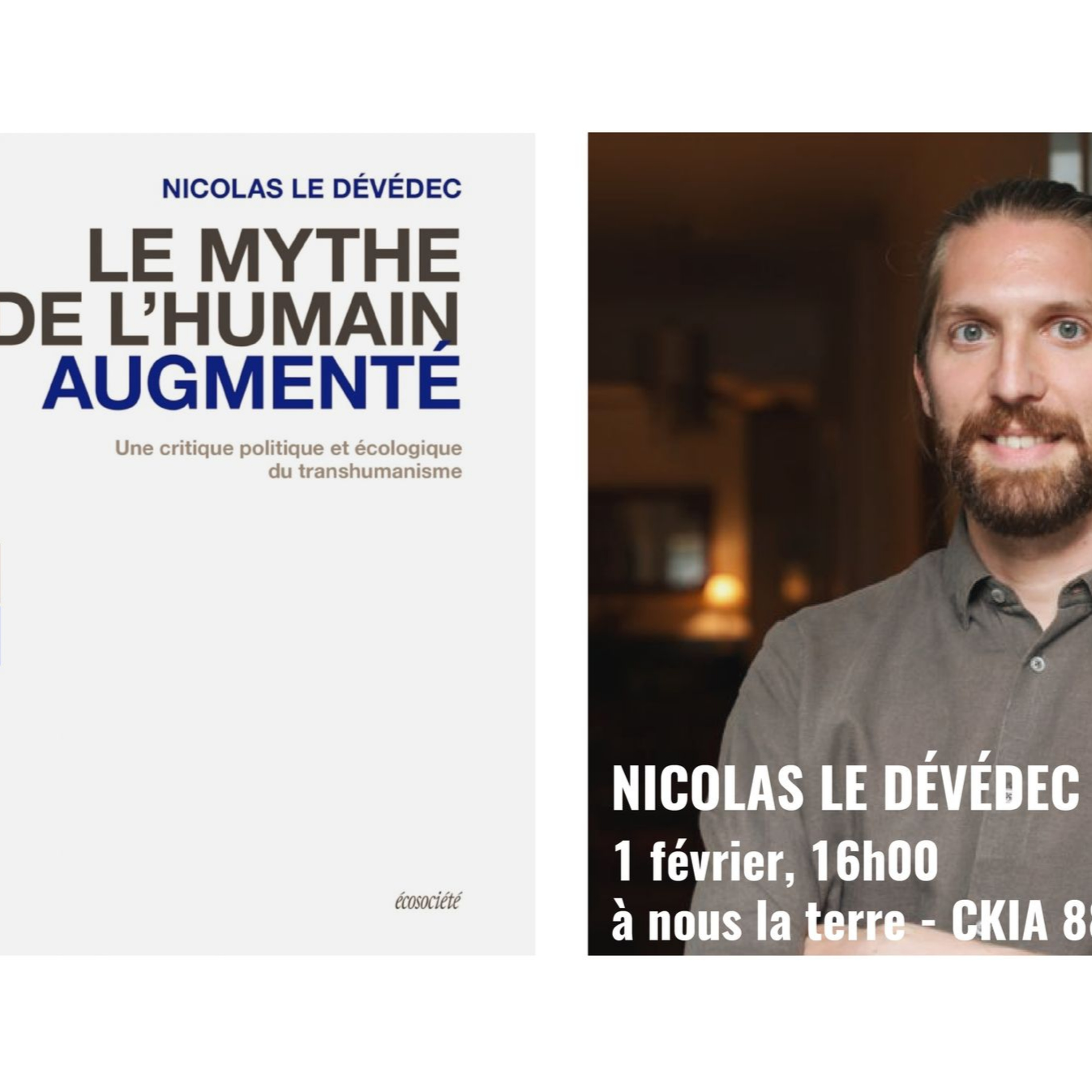 Le mythe de l'humain augmenté, avec Nicolas le Dévédec episode artwork
