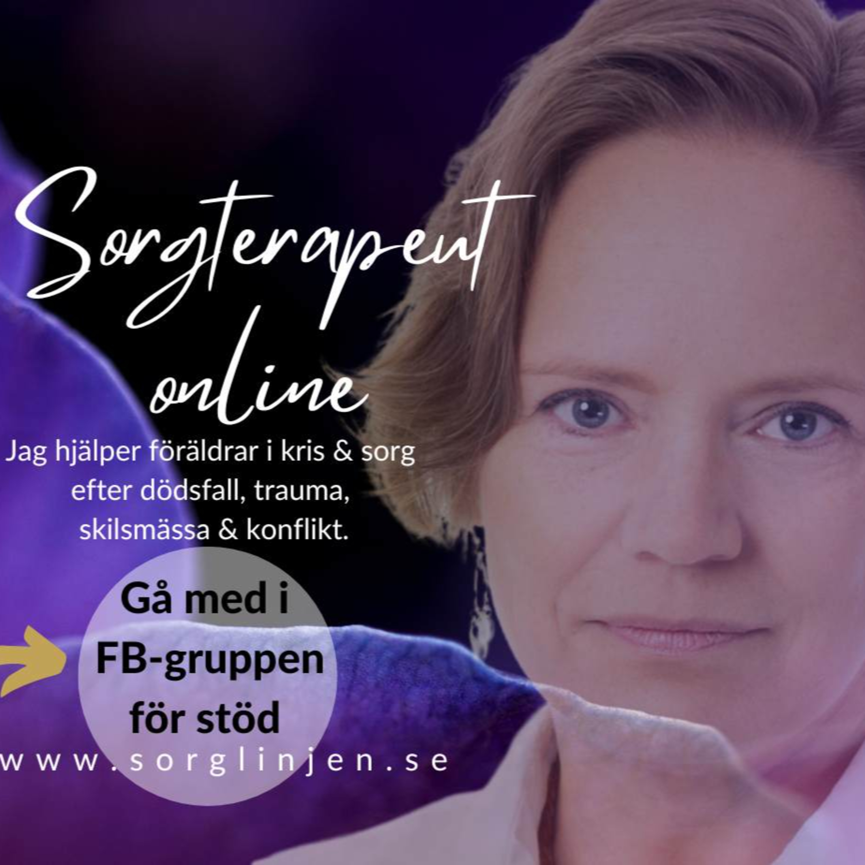 Sorgpodden Sorglinjen Anna Parfa