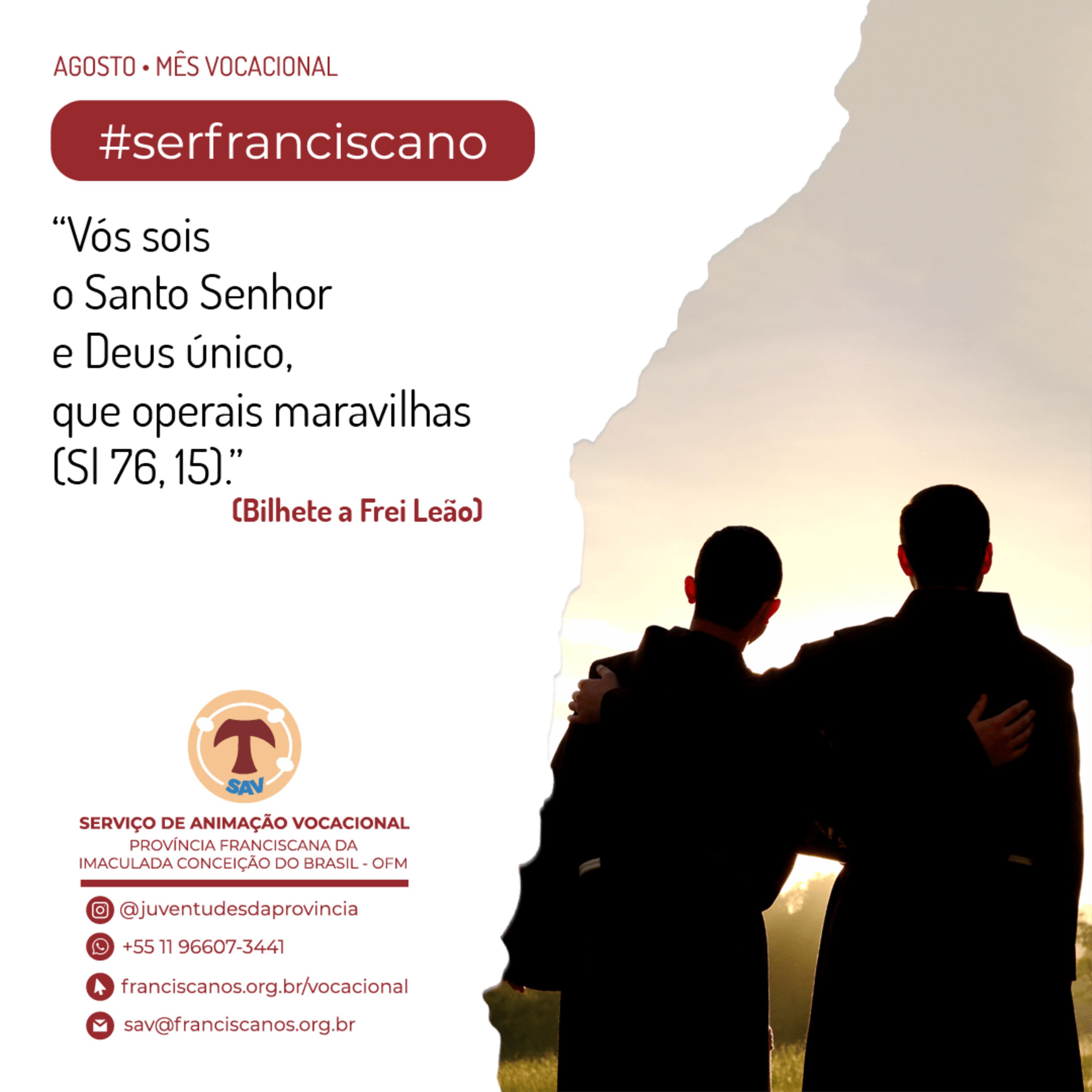 Mês Vocacional | Ser Franciscano é ser irmão e menor #01 episode artwork