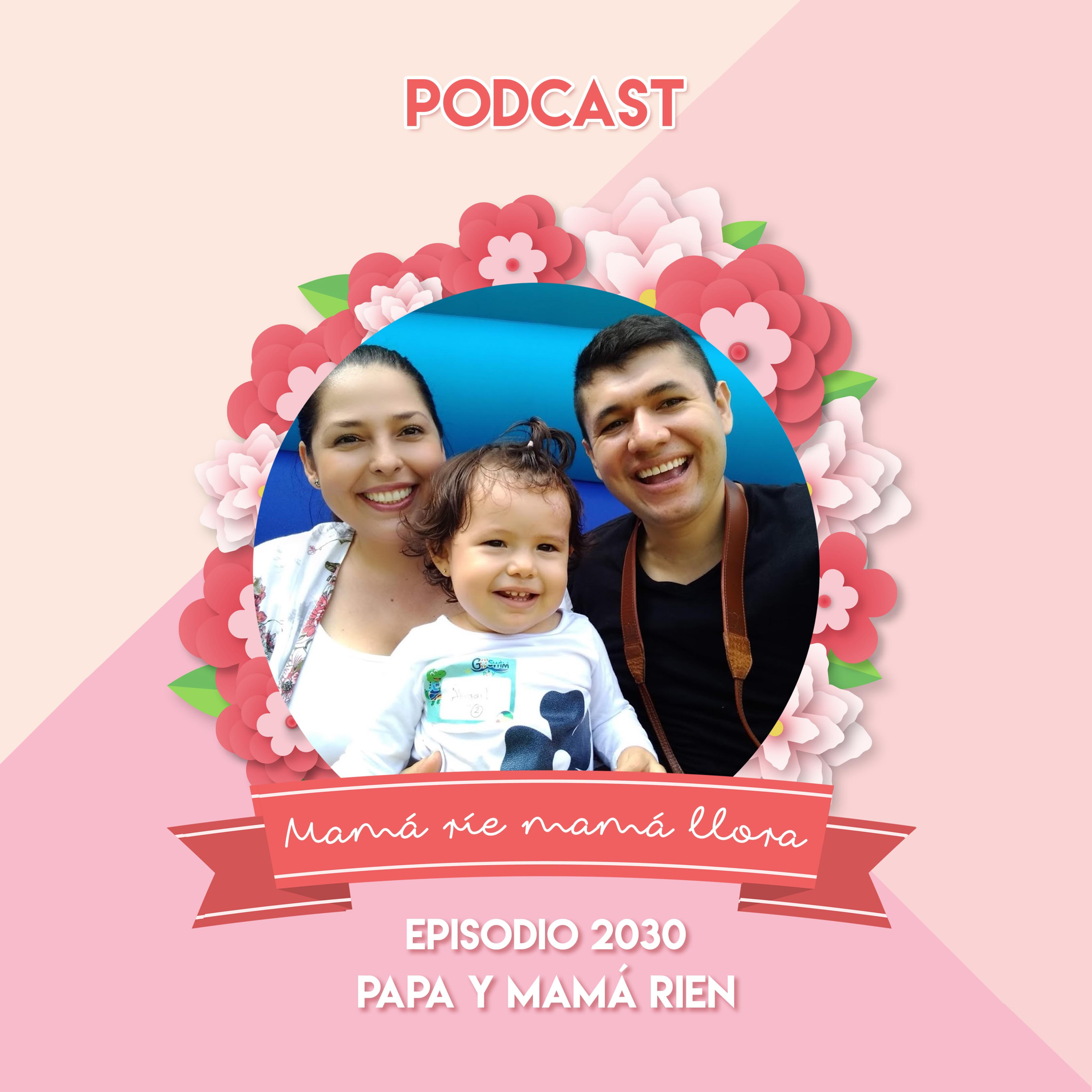 2030 Papá y mamá ríen