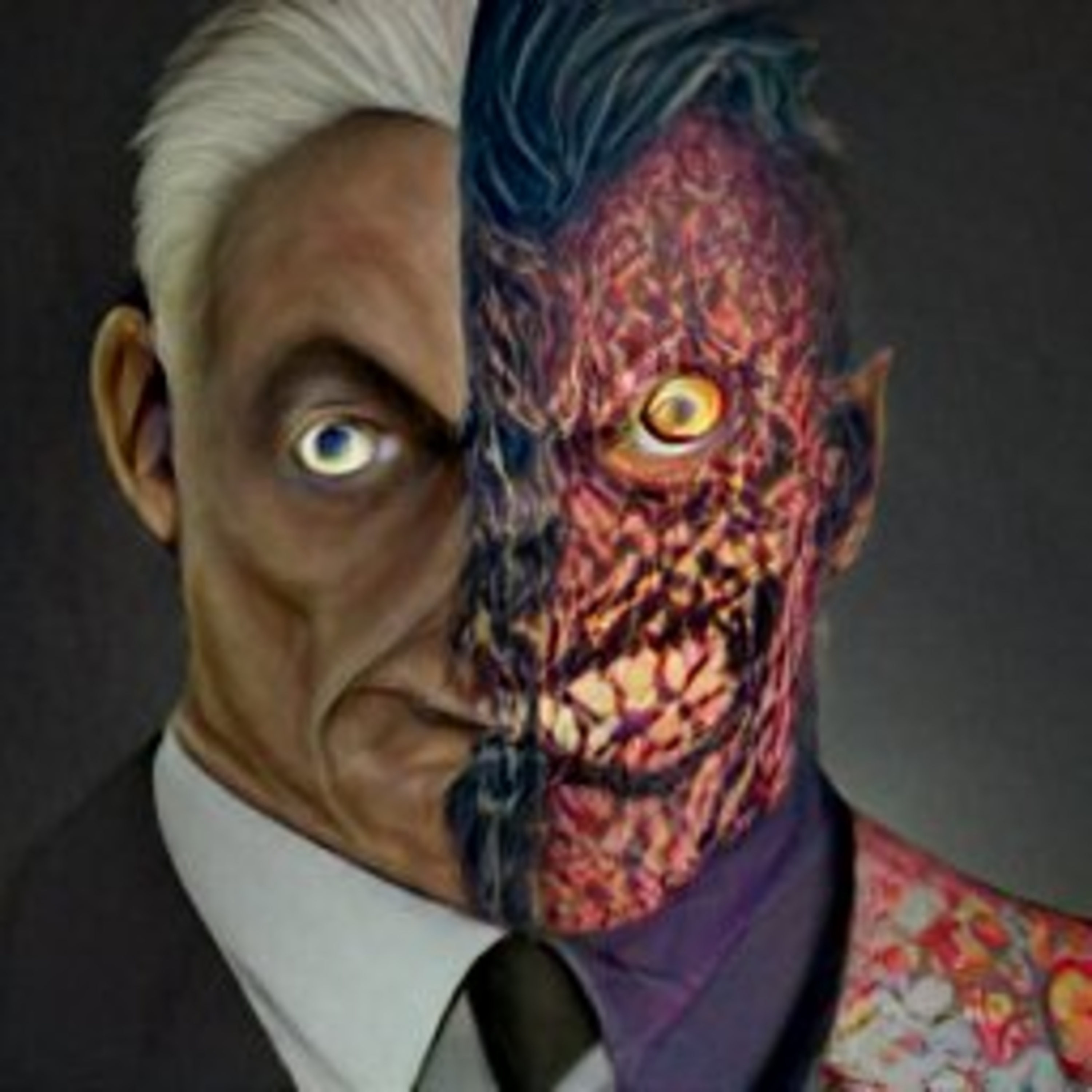 Harvey Dent Believes in Fascism: The Truth about Two-Face in the Dark Knight. episode artwork