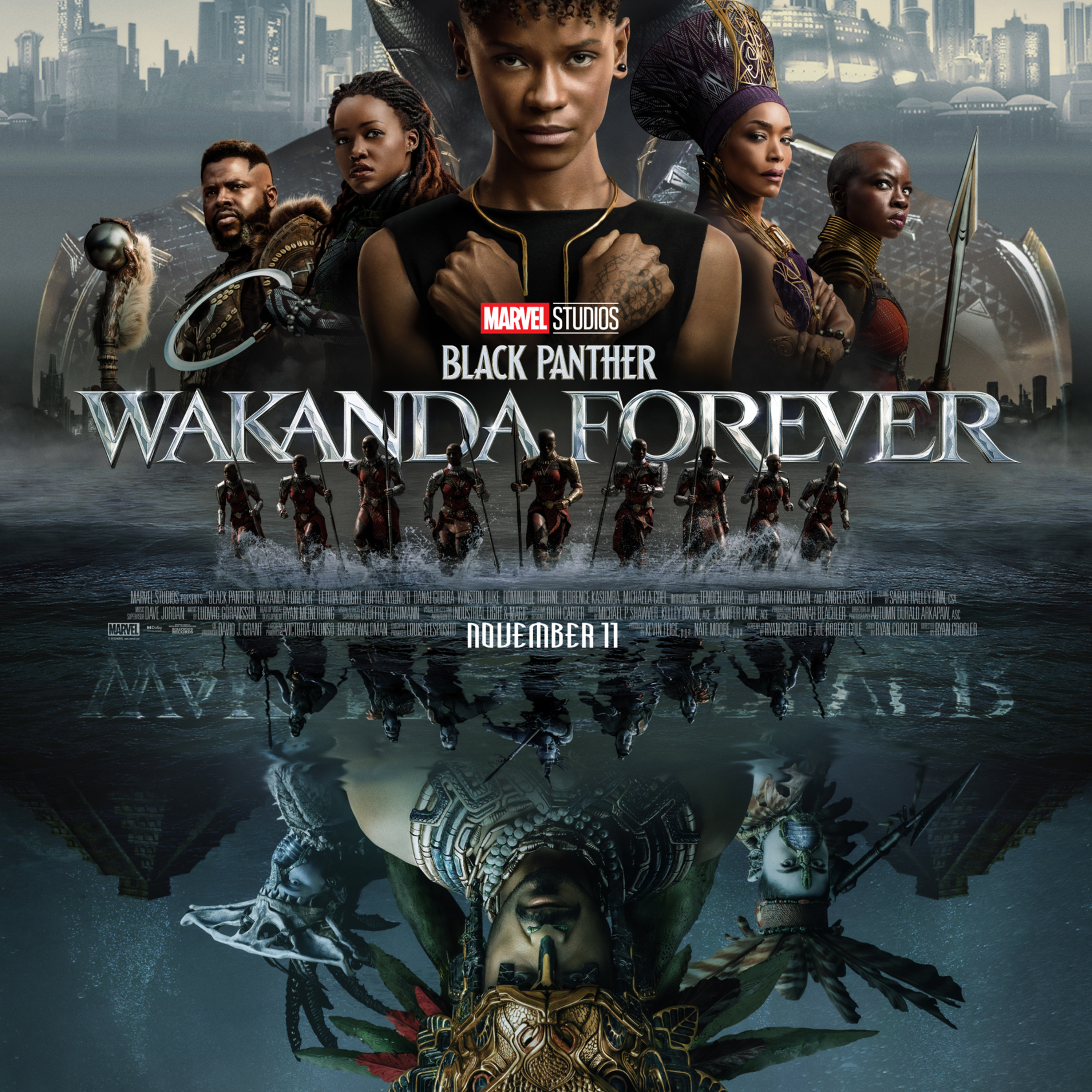 Black Panther Wakanda Forever a review: a Marvel Movie that feels like a DC movie. episode artwork