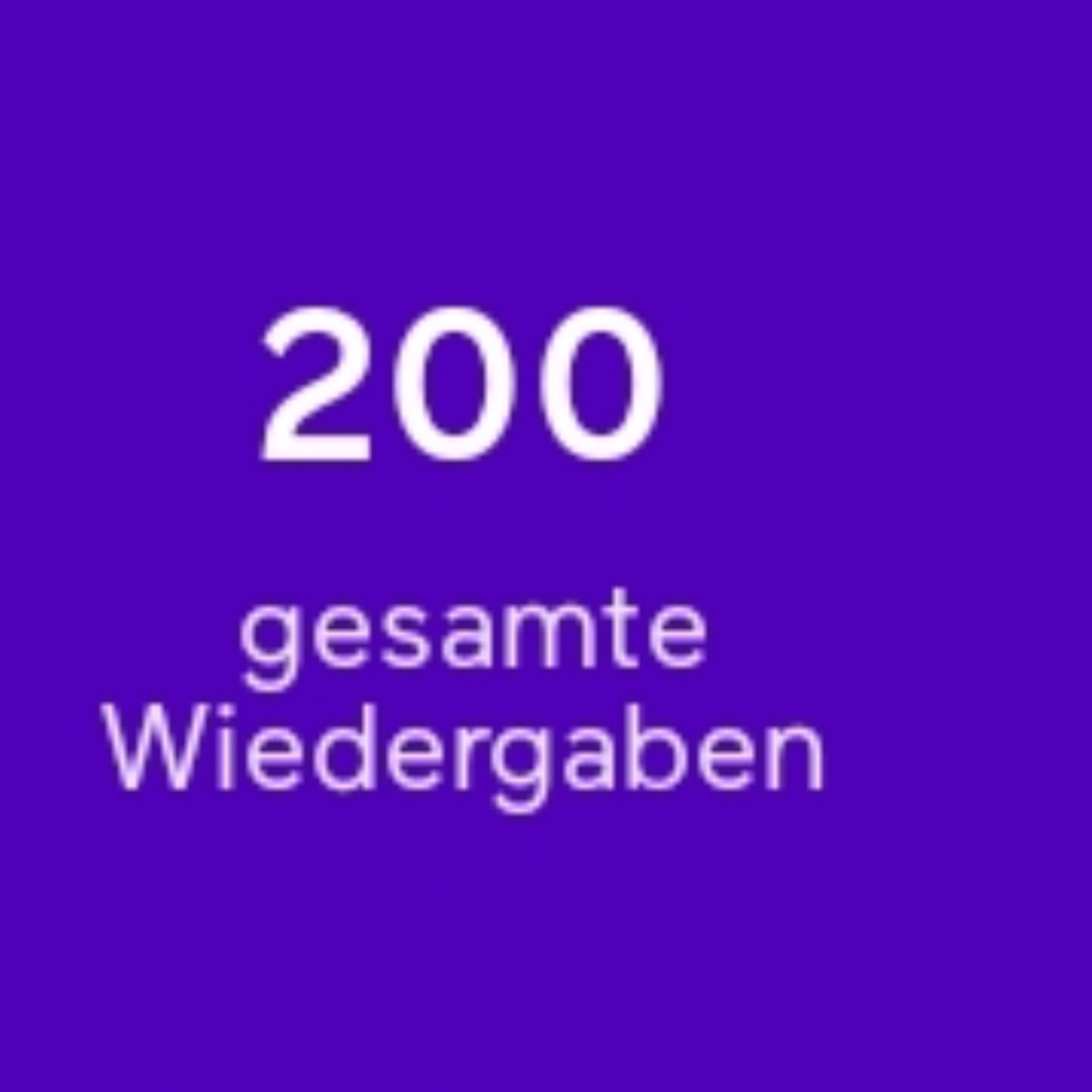 200 Wiedergaben Special episode artwork