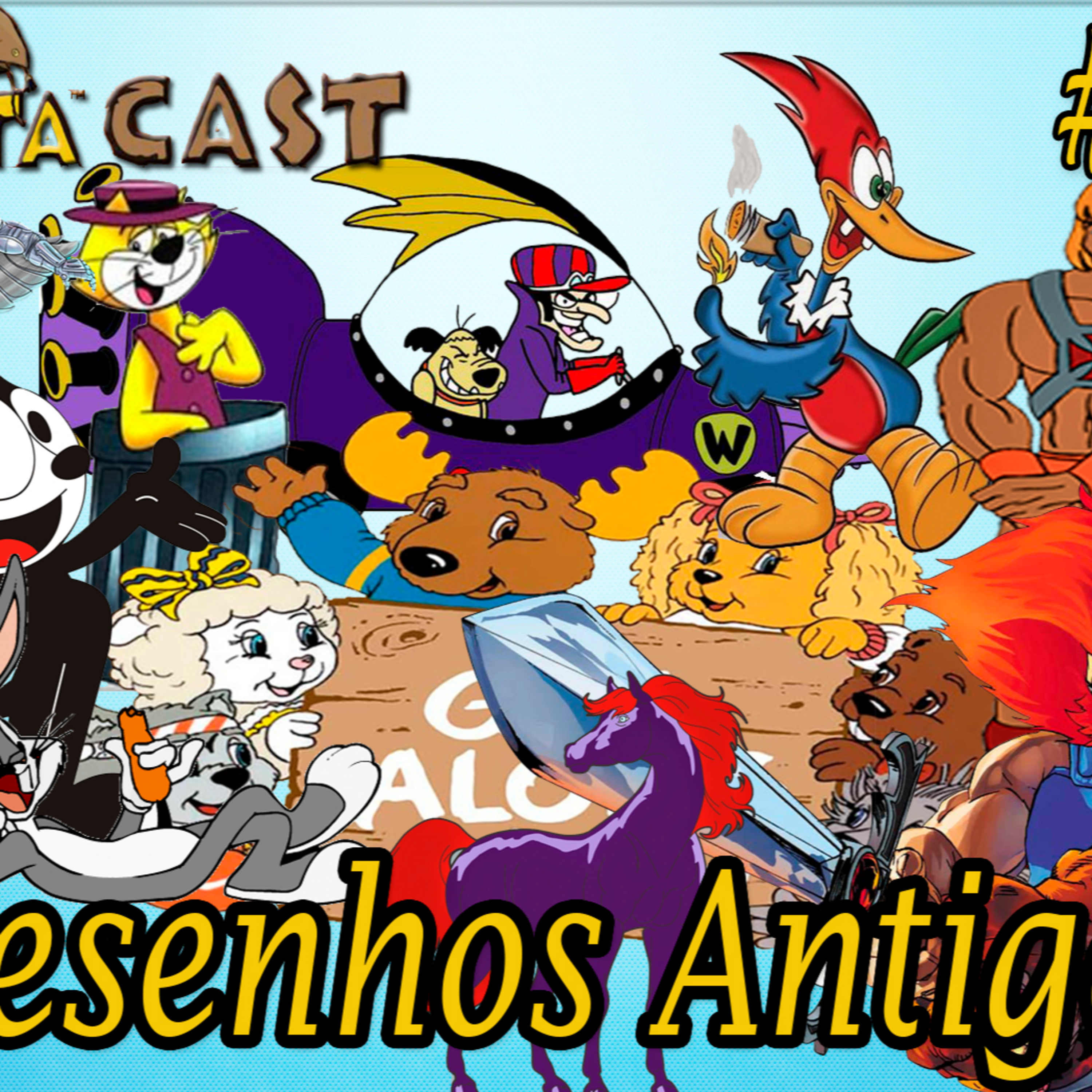 Eitacast #45- Desenhos Antigos episode artwork