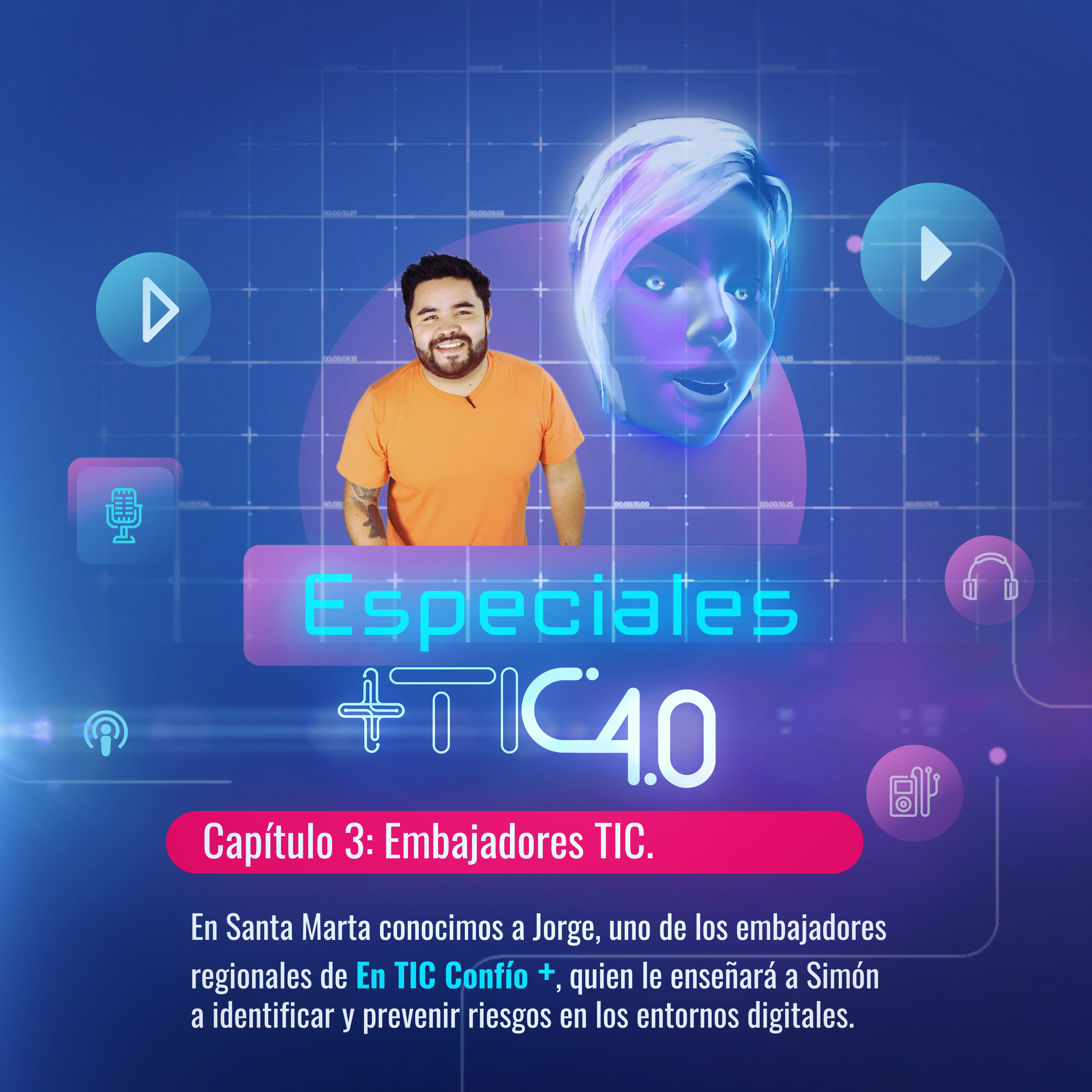 Háblame de TIC en que participan las entidades territoriales con sus iniciativas.