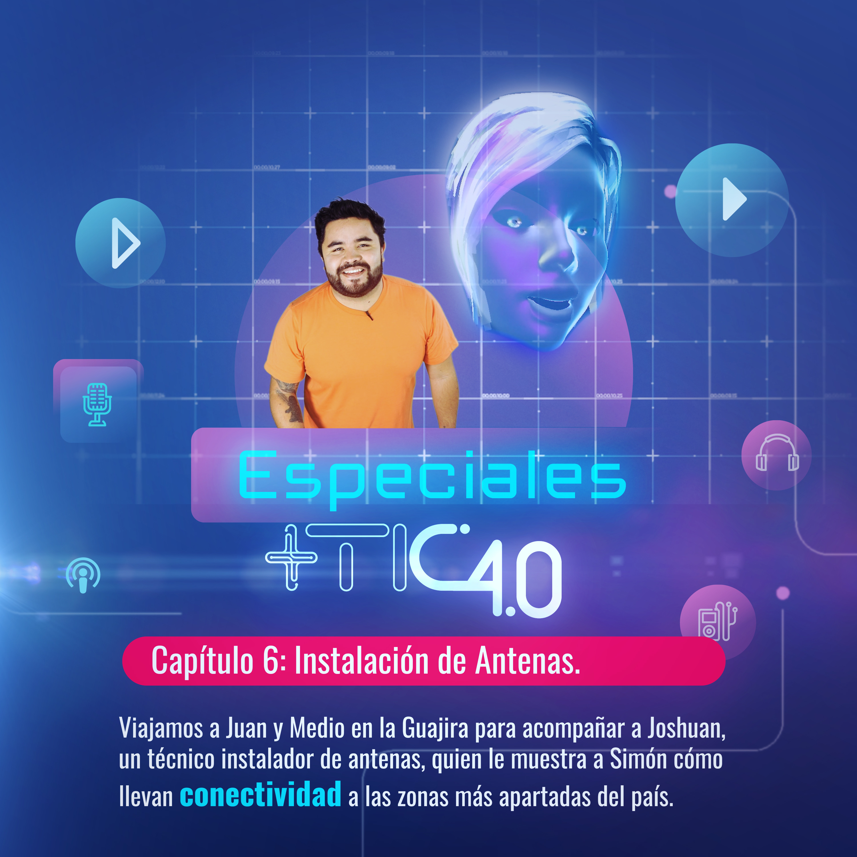 Háblame de TIC en que participan las entidades territoriales con sus iniciativas.