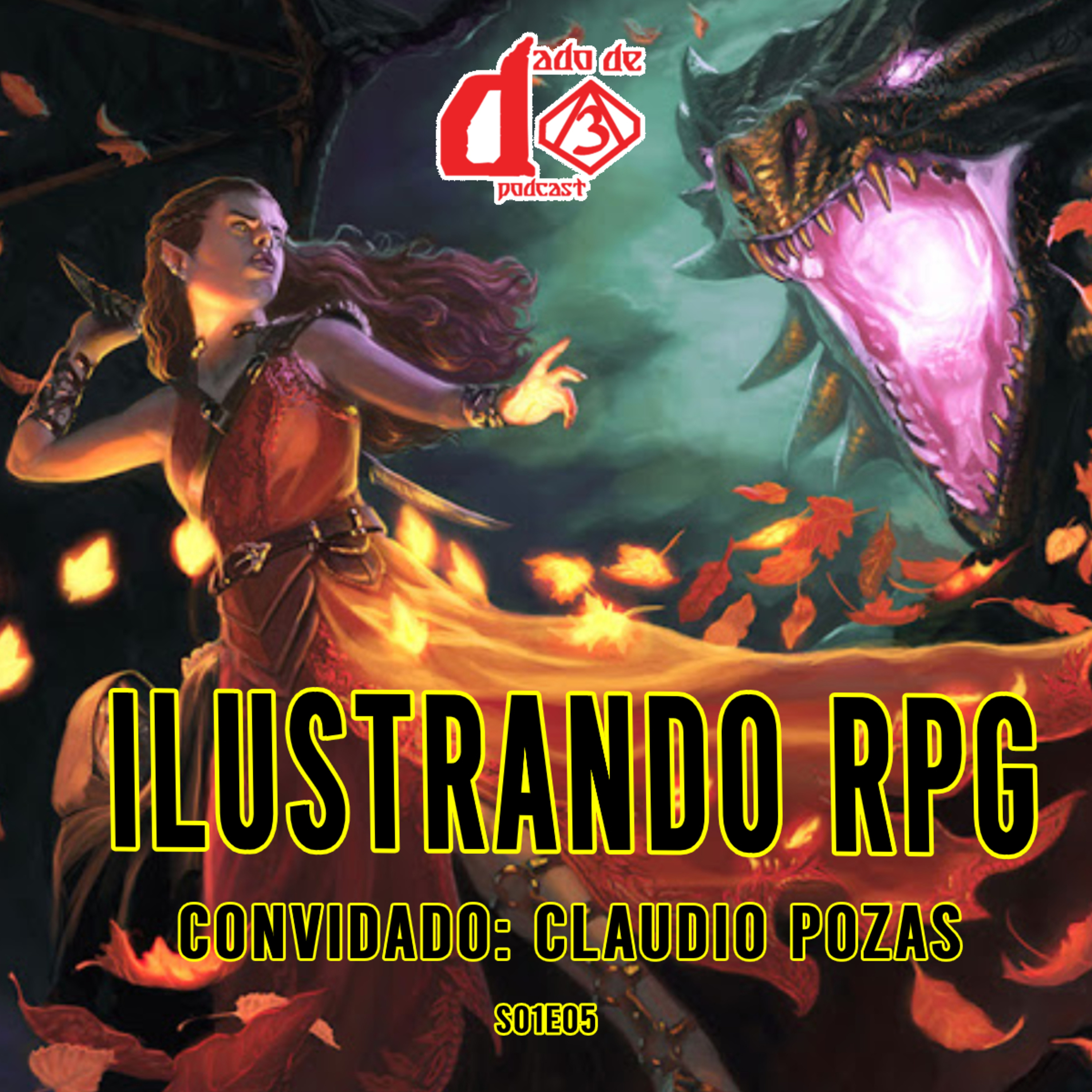 Ilustrando RPG - Dado de 3 ep05