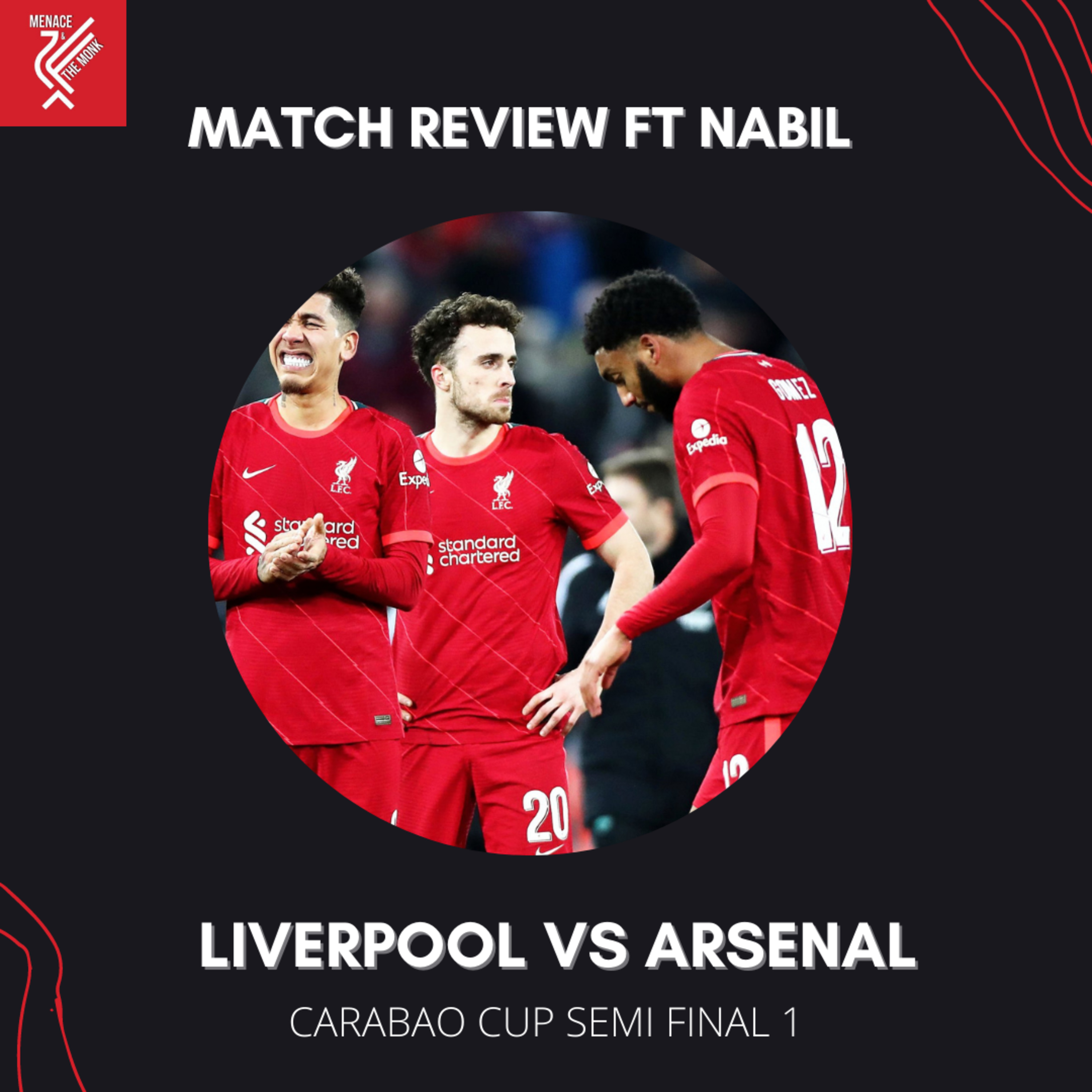 Liverpool vs Arsenal Carabao Cup Semi Final 1 : Match Review ft Nabil episode artwork