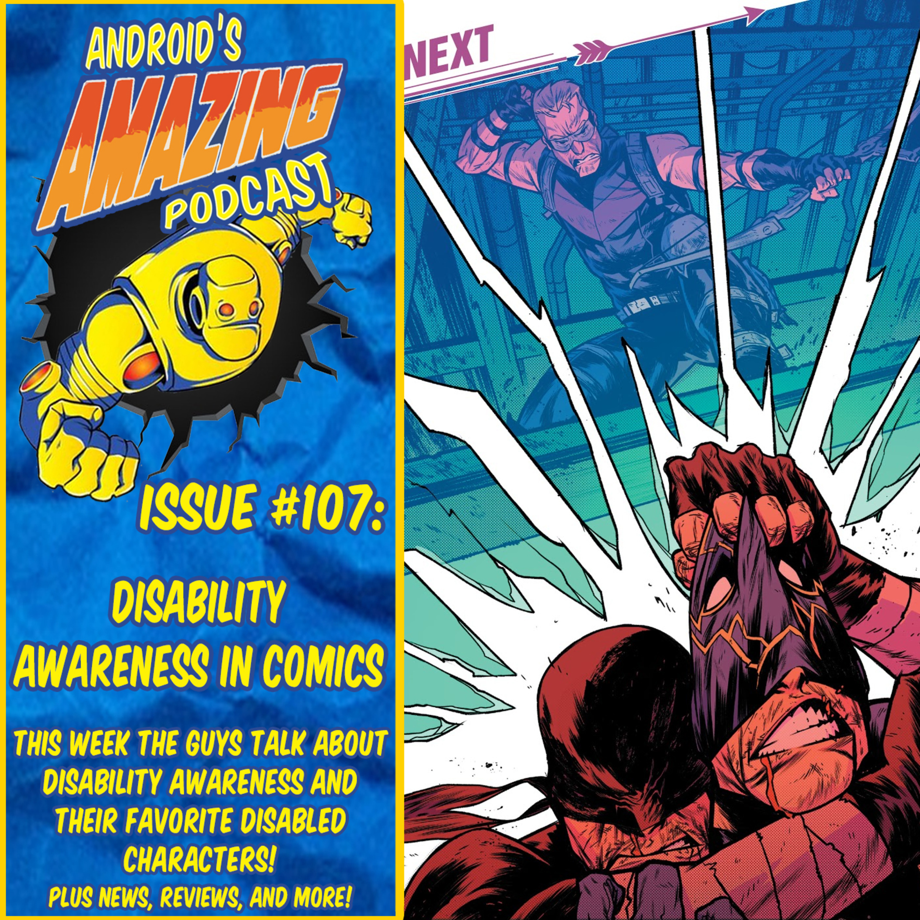 Issue #107: Disability Awareness in Comics