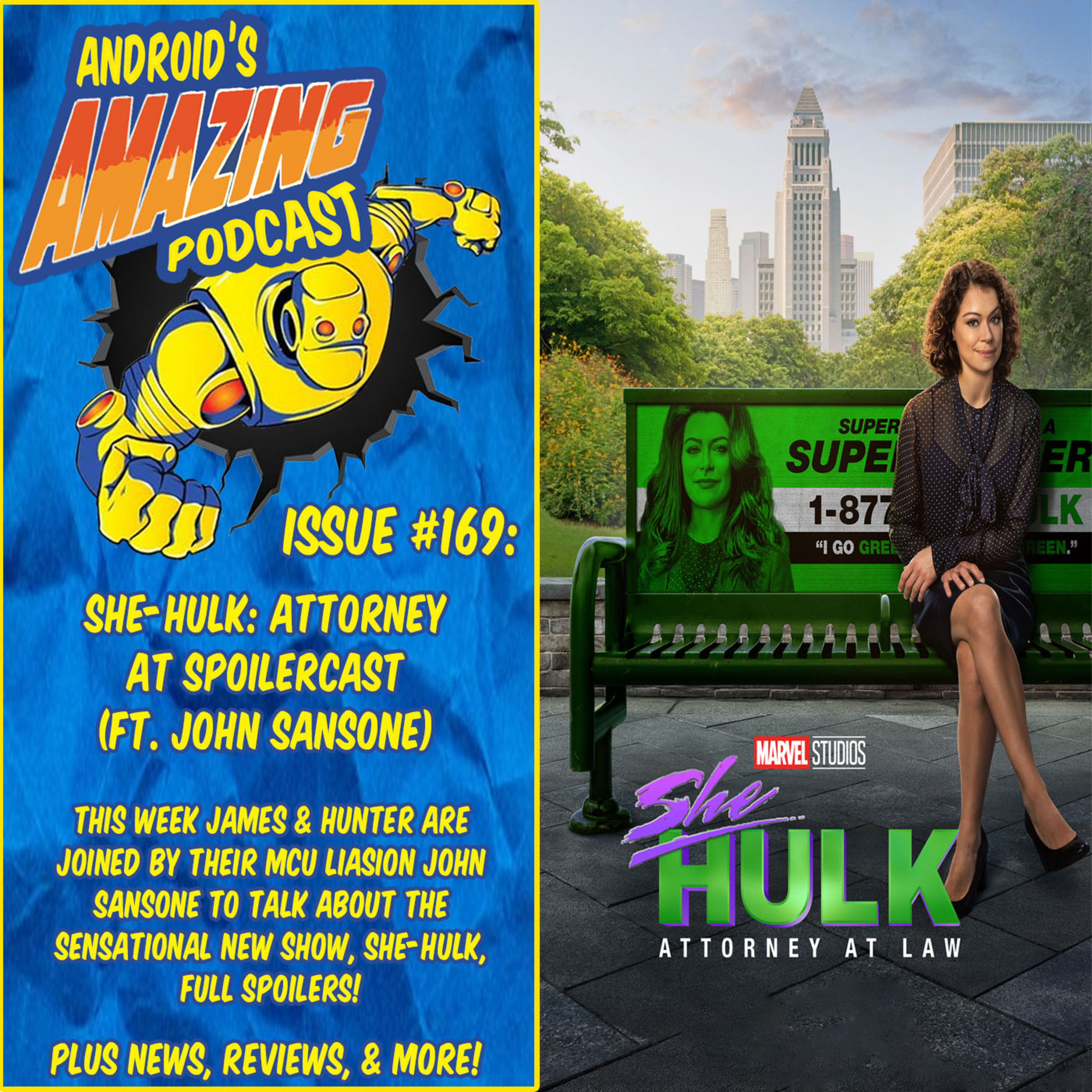Issue #169: She Hulk: Attorney at Spoilercast (ft. John Sansone)
