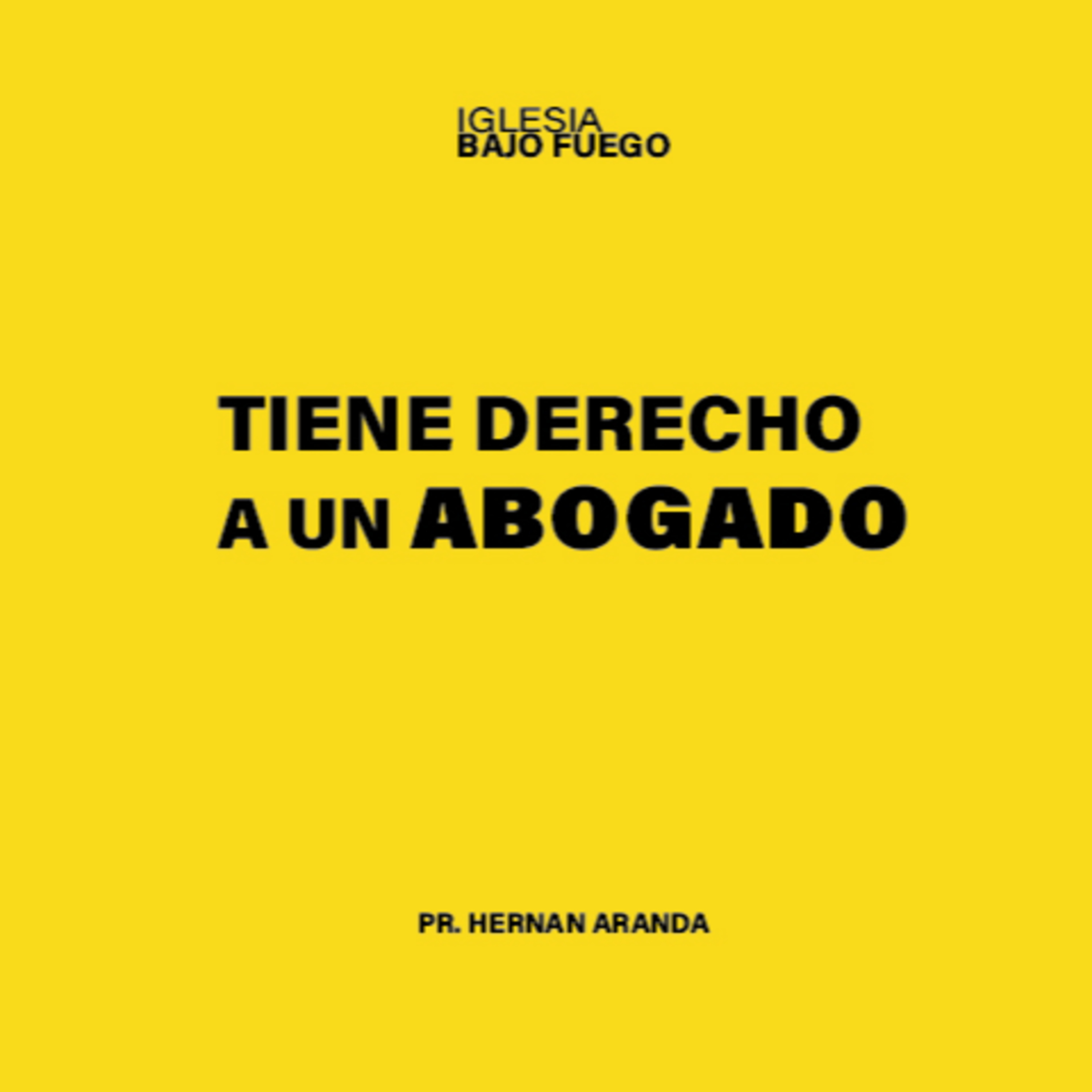 IGLESIA BAJO FUEGO