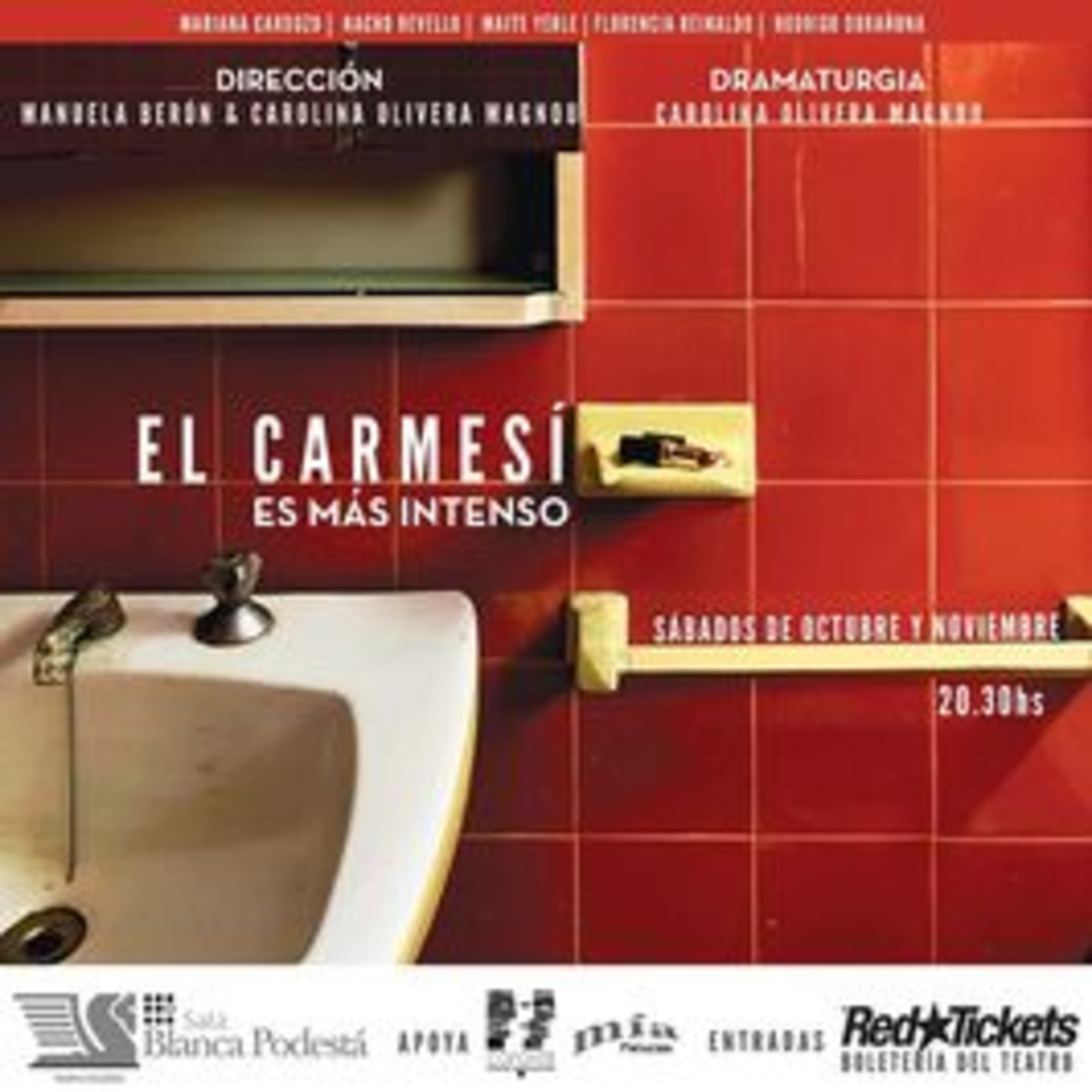 “El carmesí más intenso”: un drama familiar absurdo llega a las tablas