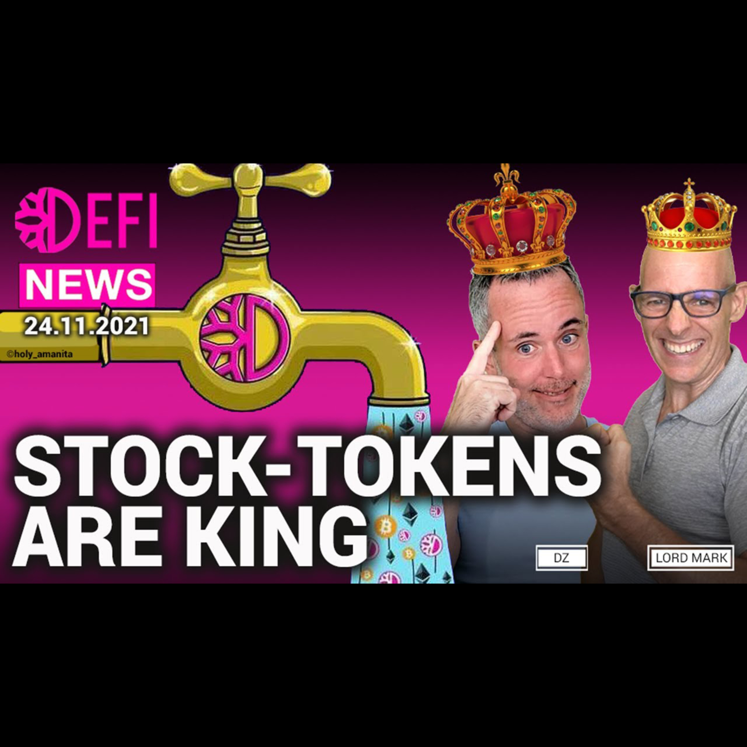 #28: You want crazy rewards for holding stocks tokens - We reveal the Liquidity Mining rewards episode artwork