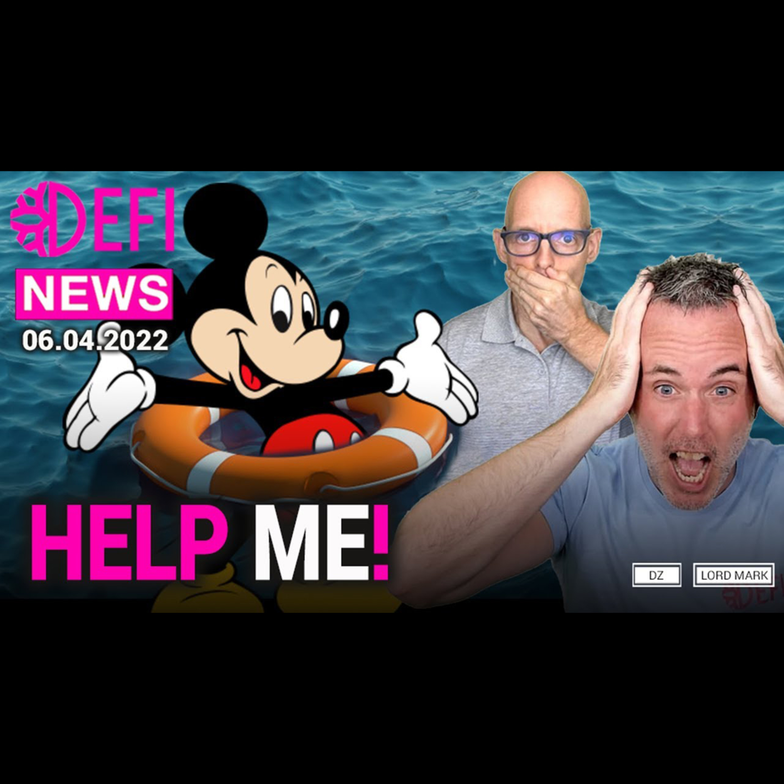 #62 Mickey got stuck in his pool on DefiChain, rescue succesful! episode artwork