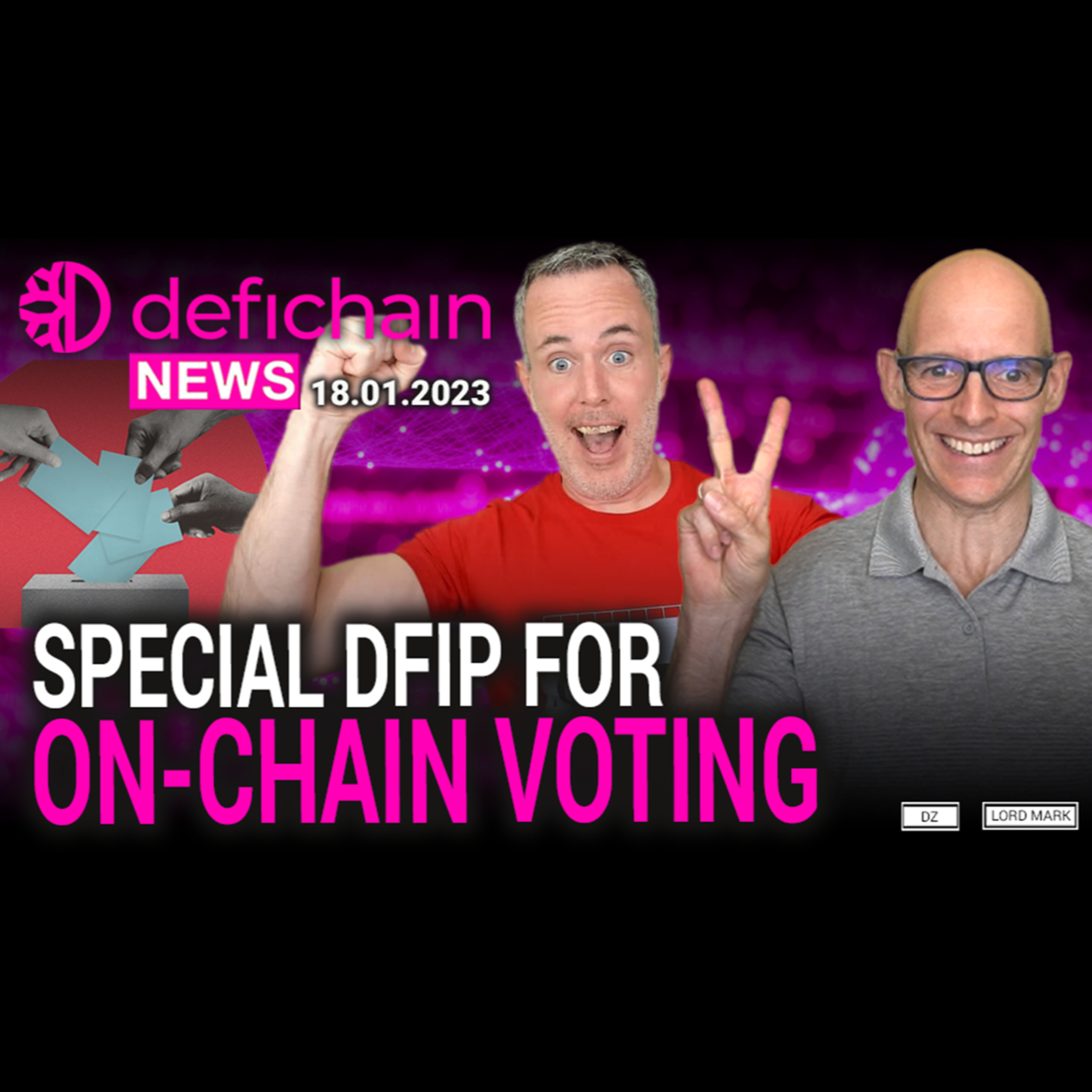 #127 The on-chain voting of DeFiChain starts with a special DFIP.