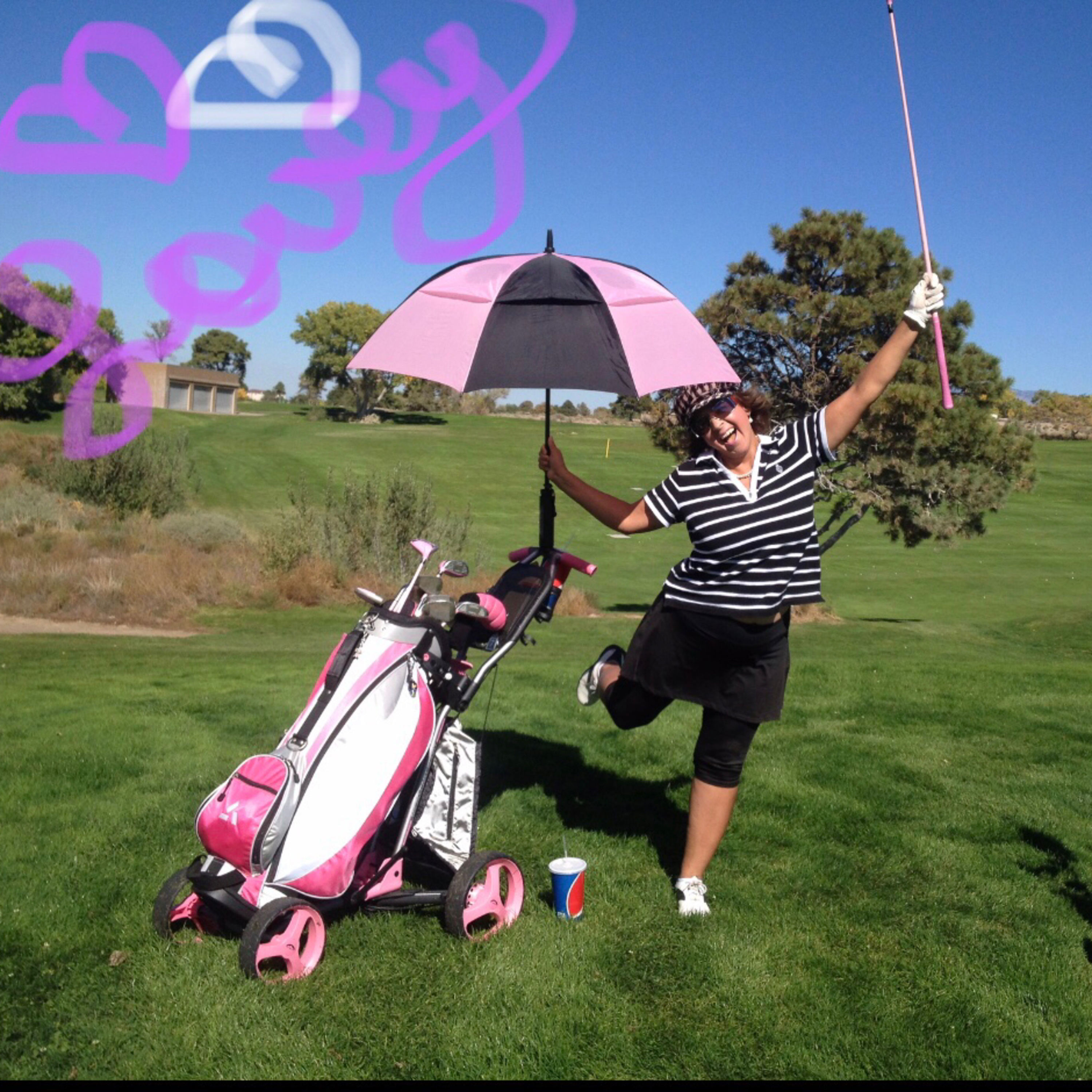 🌸🌼🏌️‍♀️⛳️ If your having fun, your winning!🏌️‍♀️⛳️🌼🌸special message to my new Golf friends & ty for my Mir episode artwork