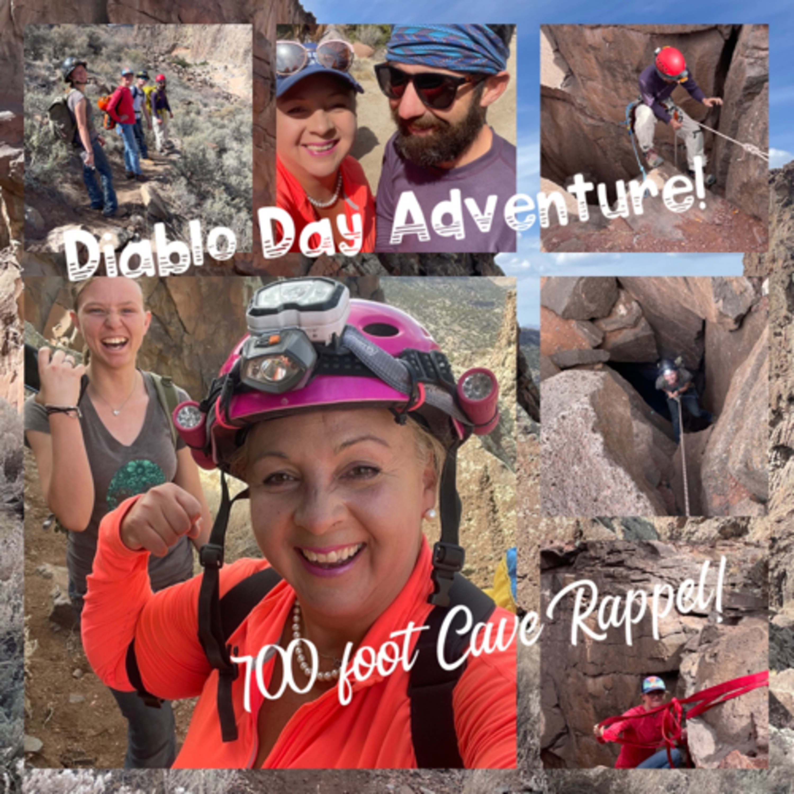 🦇☕️💋❌⭕️Diablo Darlin🦇🎥🦌☕️💕❌⭕️Cave Rappelling 100 foot crevasse, Epic Adventure !❌⭕️ episode artwork