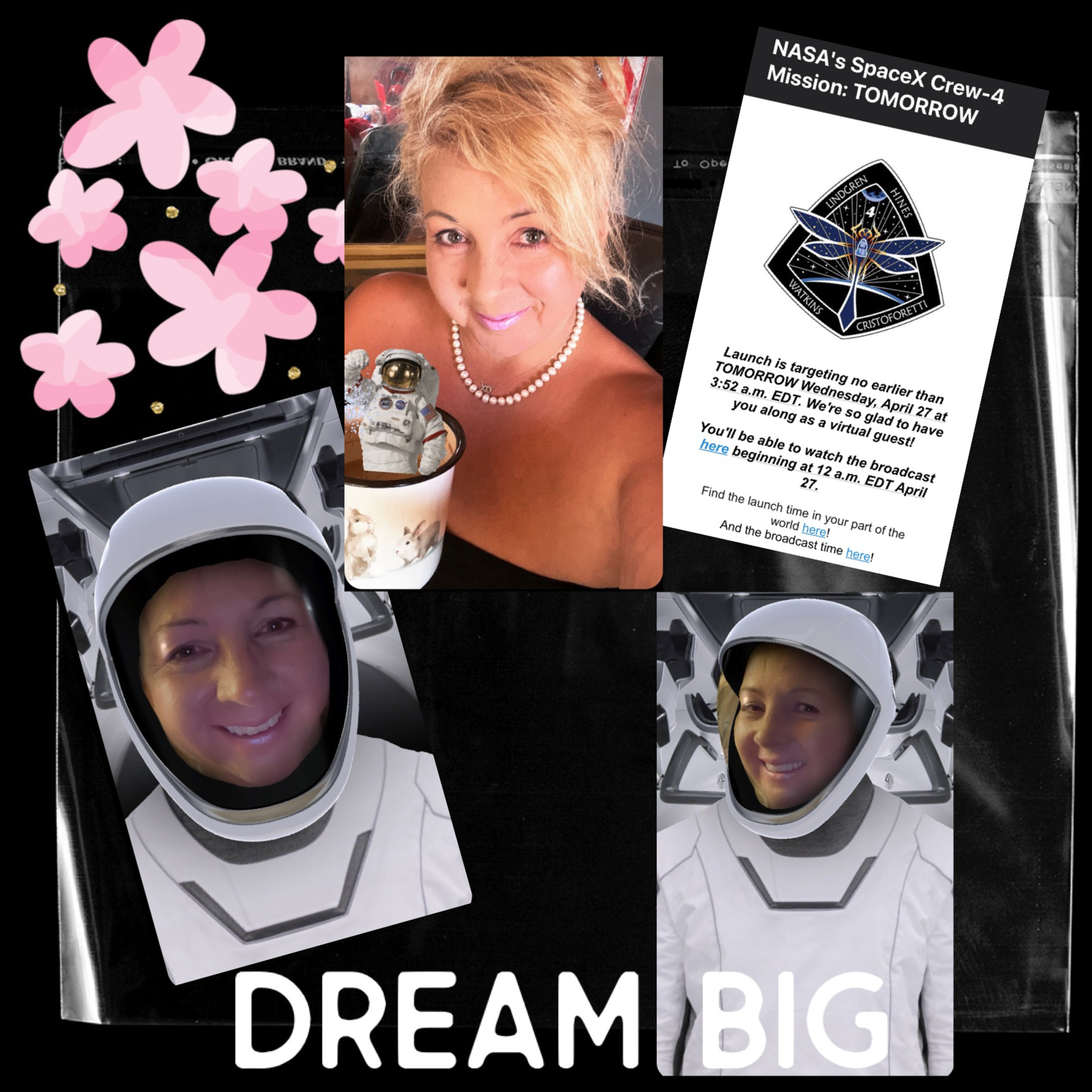 💕🚀🎥Dream Big🎥🚀💕TY Space-X, NASA, Starlink 💫, My best friends🌙🚀💕your out of this world 🌎 🐣  episode artwork