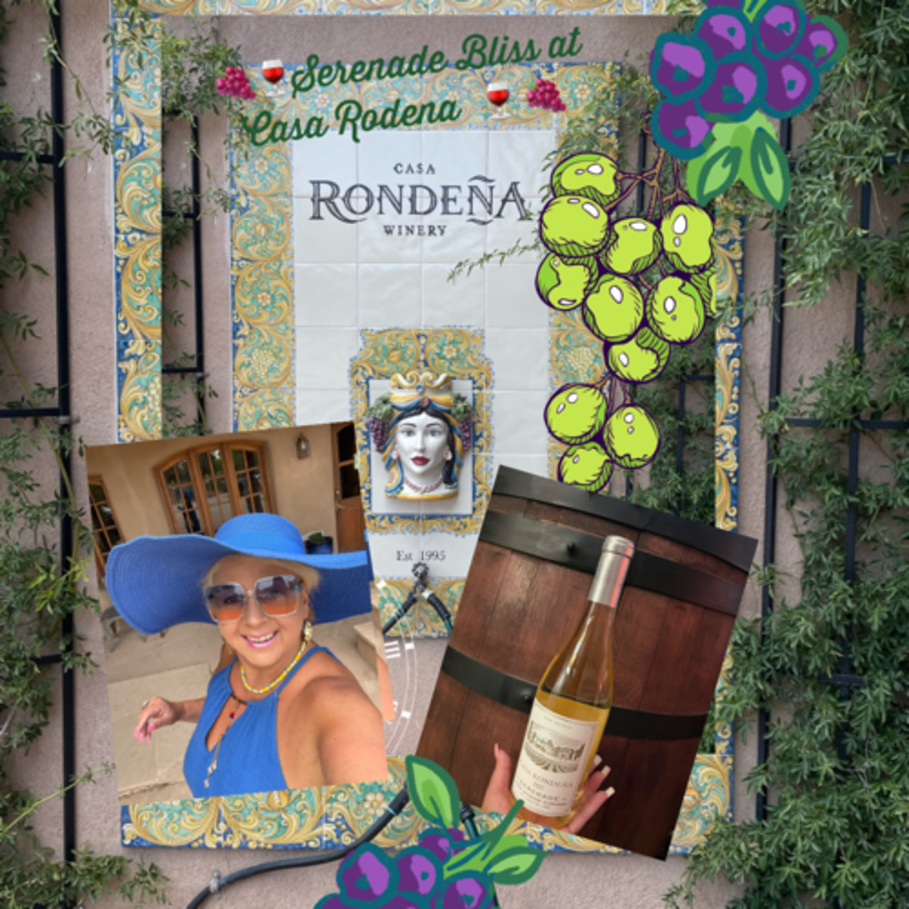 🍇🍷Serenade Bliss at Casa Rodena 🍷 🍇
