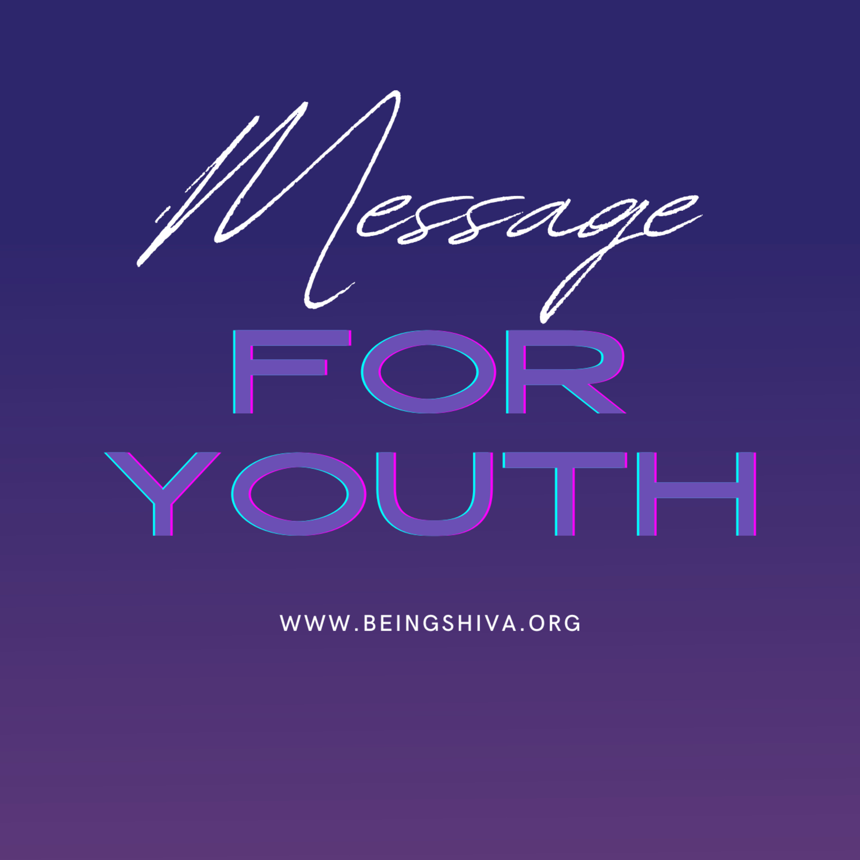 Message To #Youth (#MTY) - Youth & #Spirituality episode artwork