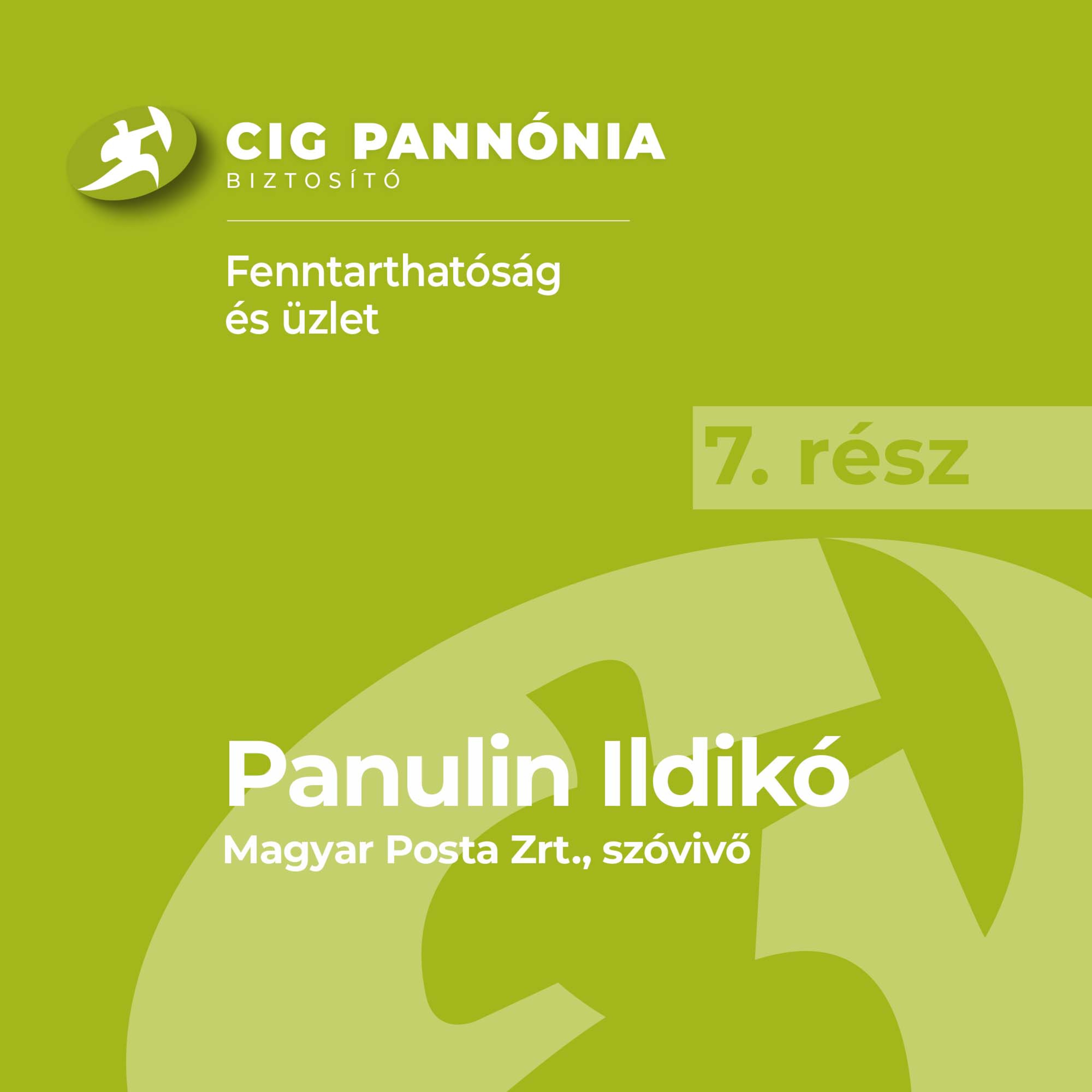 7. Hogyan kommunikál egy tradicionális magyar vállalat a fenntarthatóságról. episode artwork
