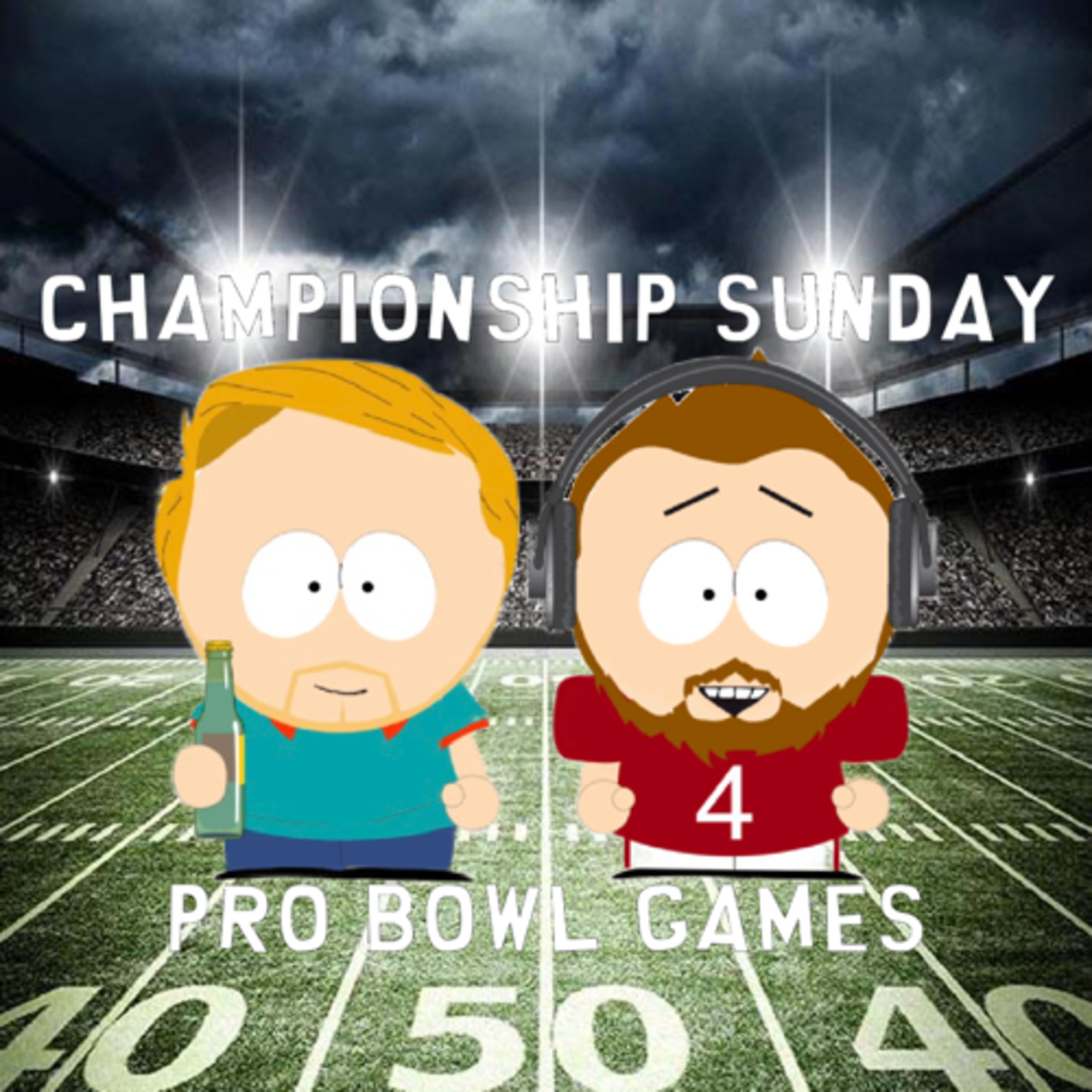 Championship Sunday and the Pro Bowl Olympics episode artwork